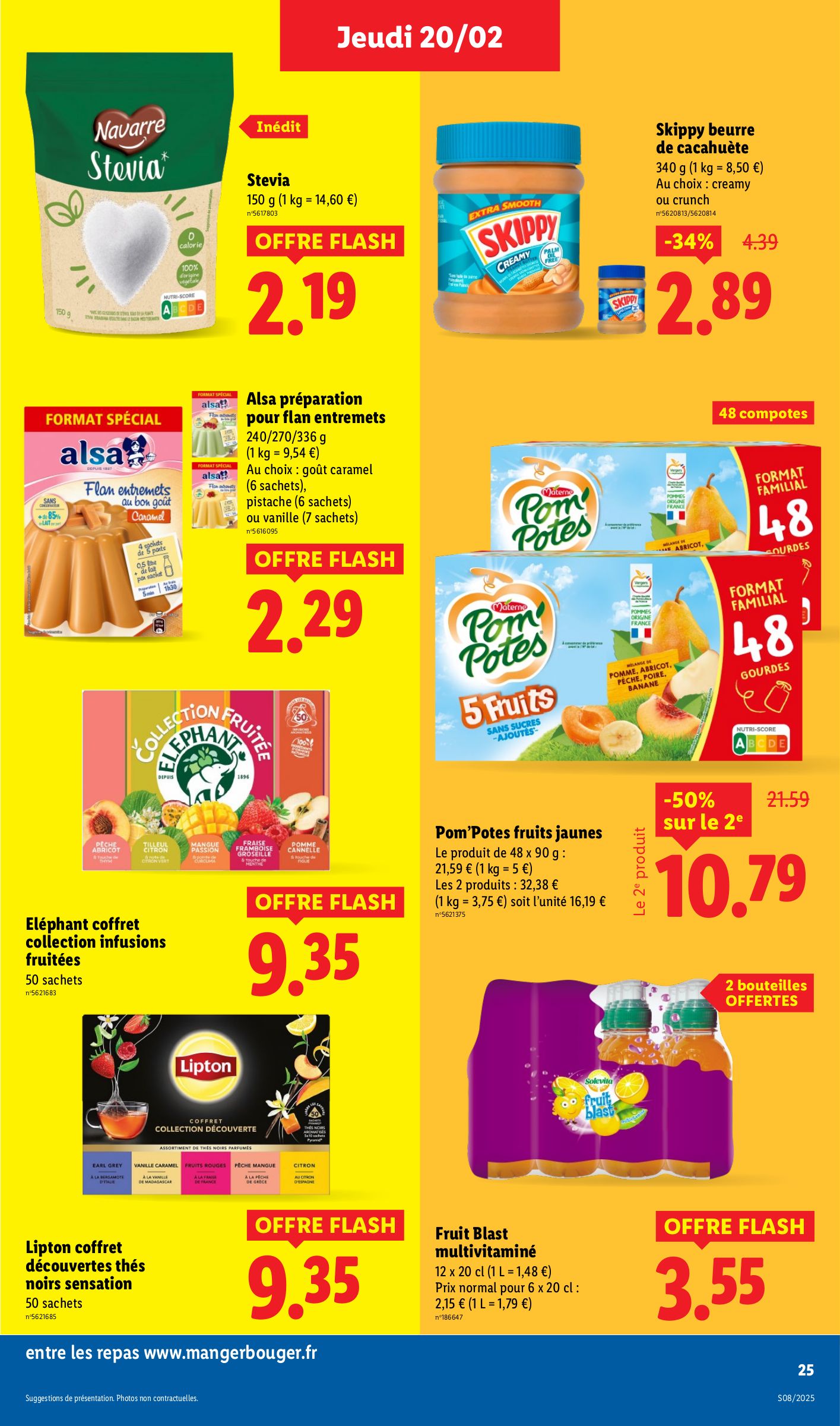 lidl - Catalogue Lidl valable dès 20/02 - 26/02 - page: 25