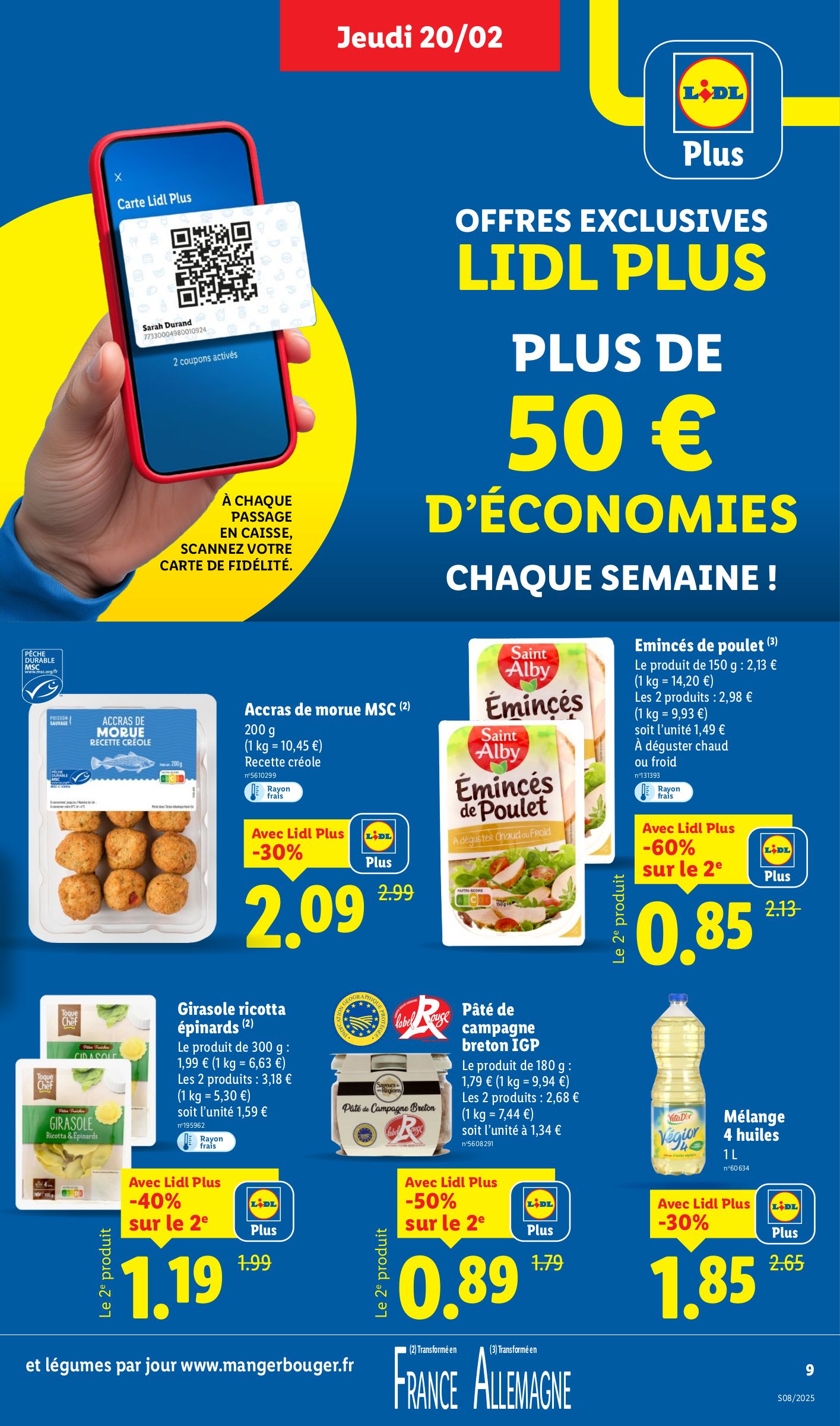 lidl - Catalogue Lidl valable dès 20/02 - 26/02 - page: 9