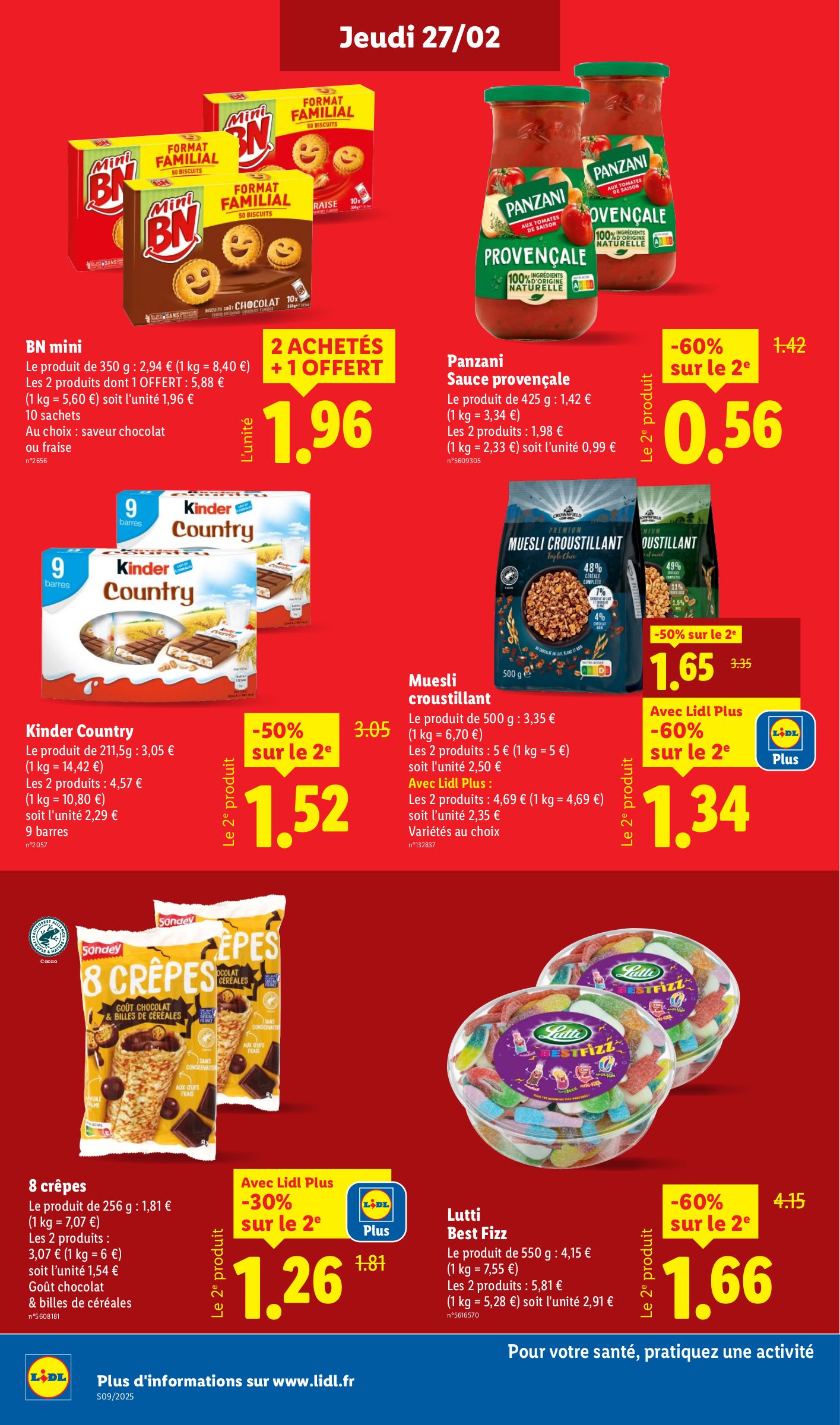 lidl - Catalogue Lidl valable dès 27/02 - 05/03 - page: 16