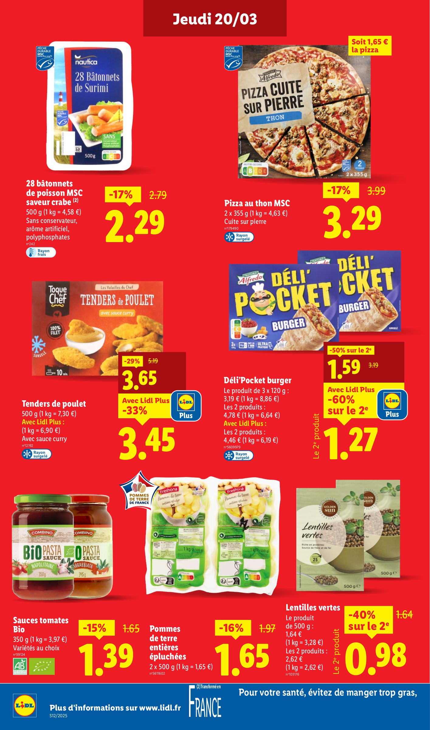 lidl - Catalogue Lidl valable dès 20/03 - 26/03 - page: 12