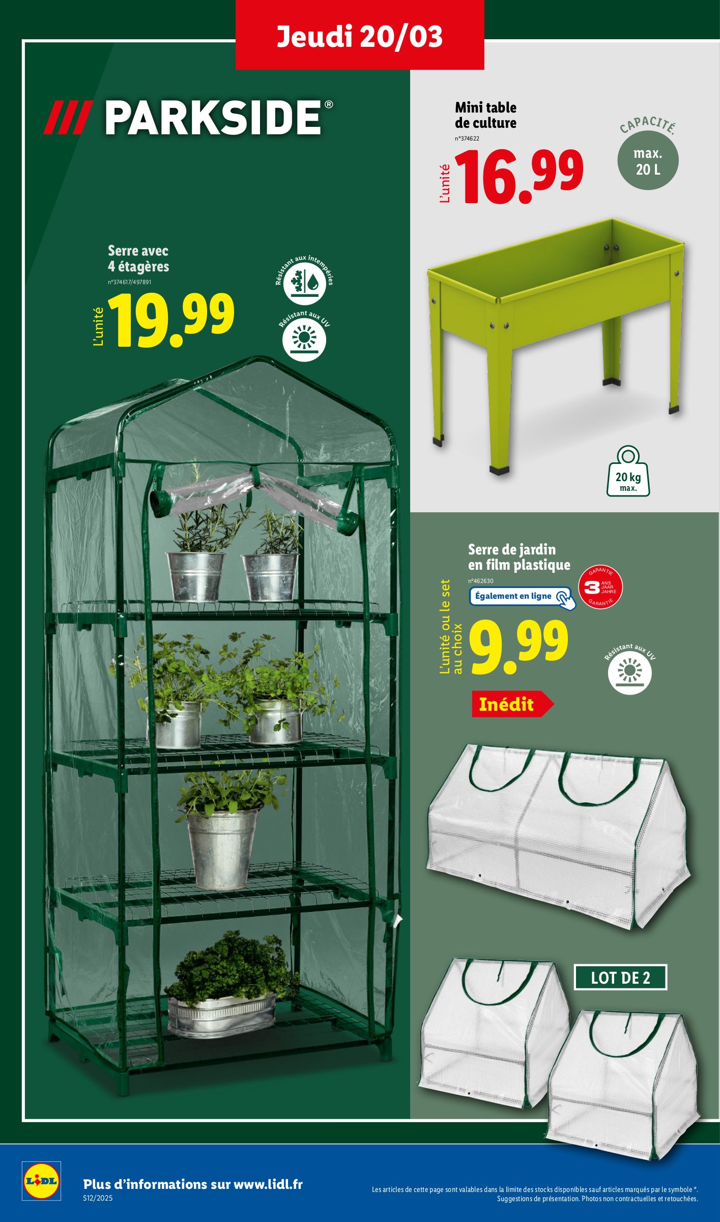 lidl - Catalogue Lidl valable dès 20/03 - 26/03 - page: 40