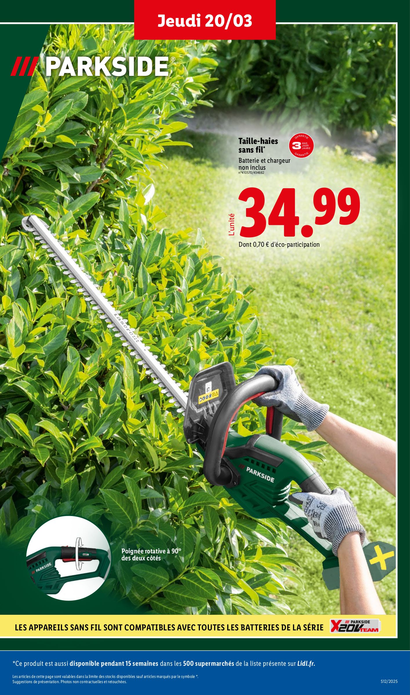 lidl - Catalogue Lidl valable dès 20/03 - 26/03 - page: 35