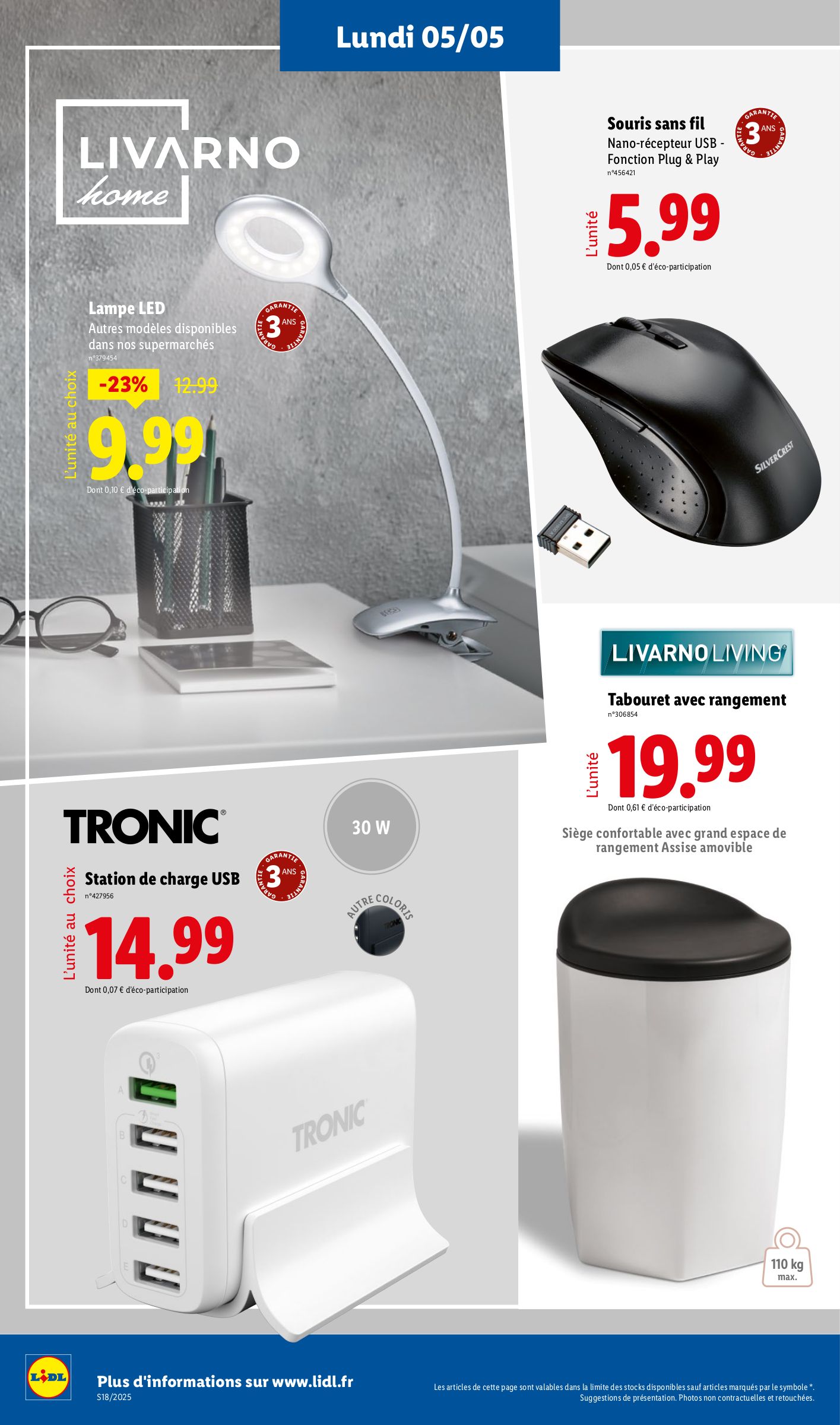 lidl - Catalogue Lidl valable dès 30/04 - 07/05 - page: 62 lidl - Catalogue Lidl valable dès 30/04 - 07/05 - page: 62