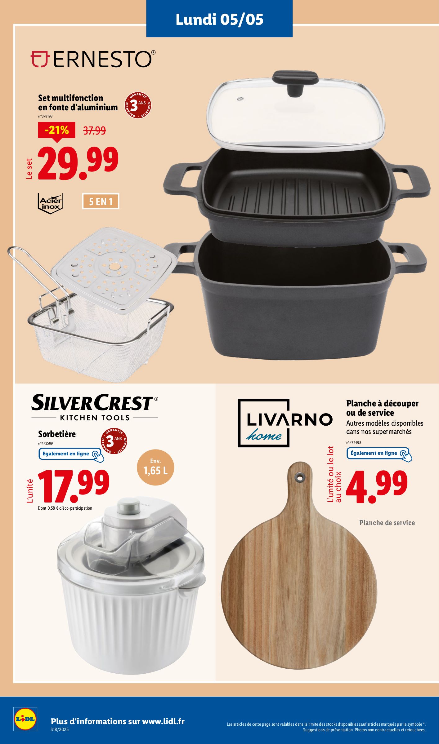 lidl - Catalogue Lidl valable dès 30/04 - 07/05 - page: 56 lidl - Catalogue Lidl valable dès 30/04 - 07/05 - page: 56