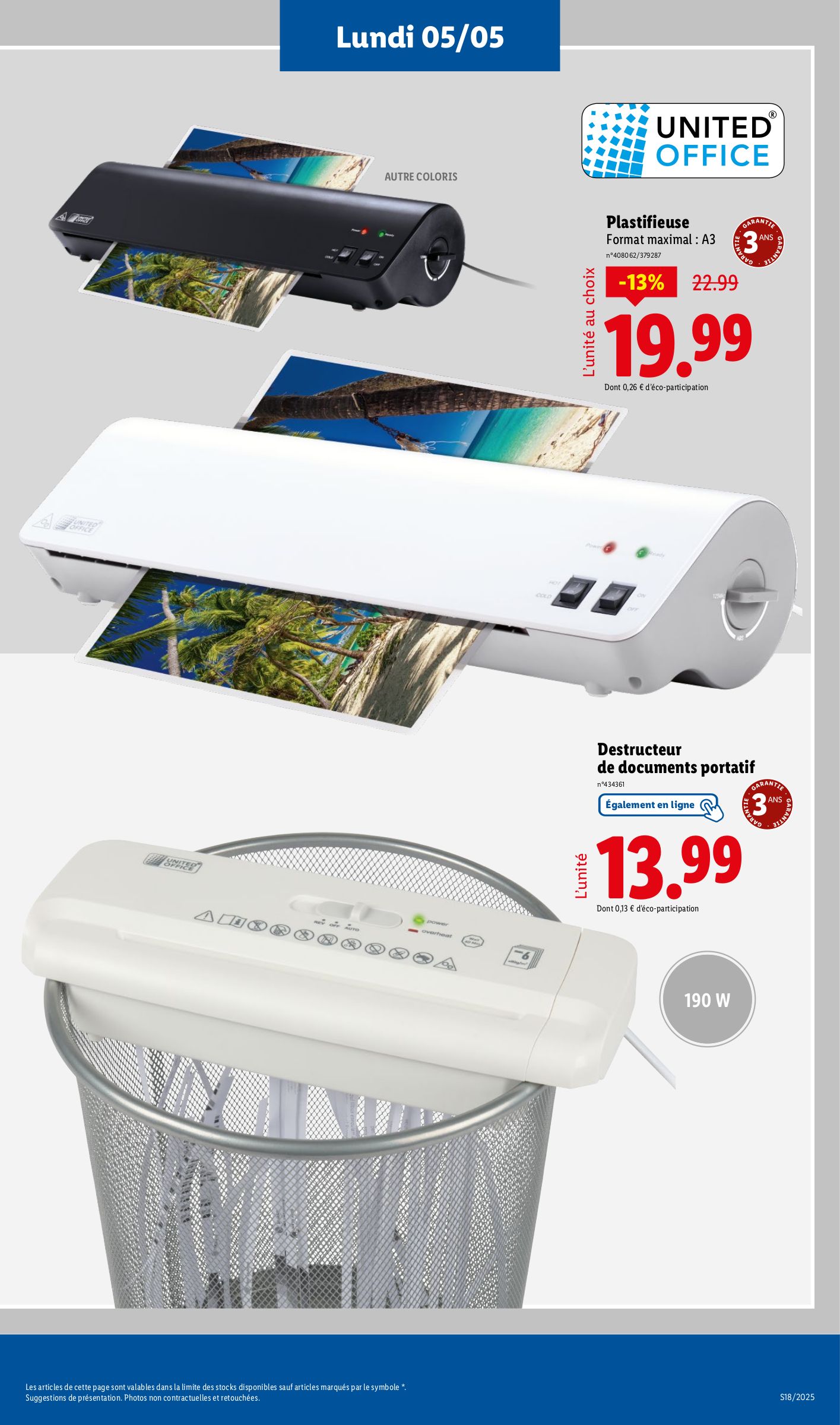 lidl - Catalogue Lidl valable dès 30/04 - 07/05 - page: 61 lidl - Catalogue Lidl valable dès 30/04 - 07/05 - page: 61