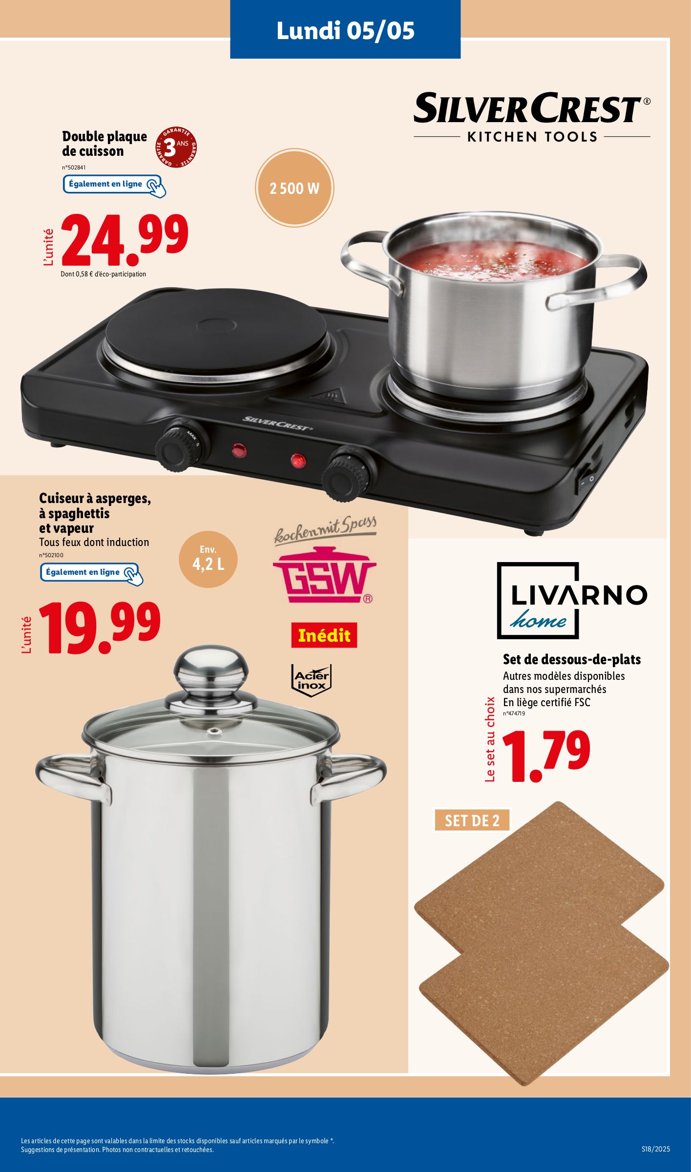 lidl - Catalogue Lidl valable dès 30/04 - 07/05 - page: 55 lidl - Catalogue Lidl valable dès 30/04 - 07/05 - page: 55