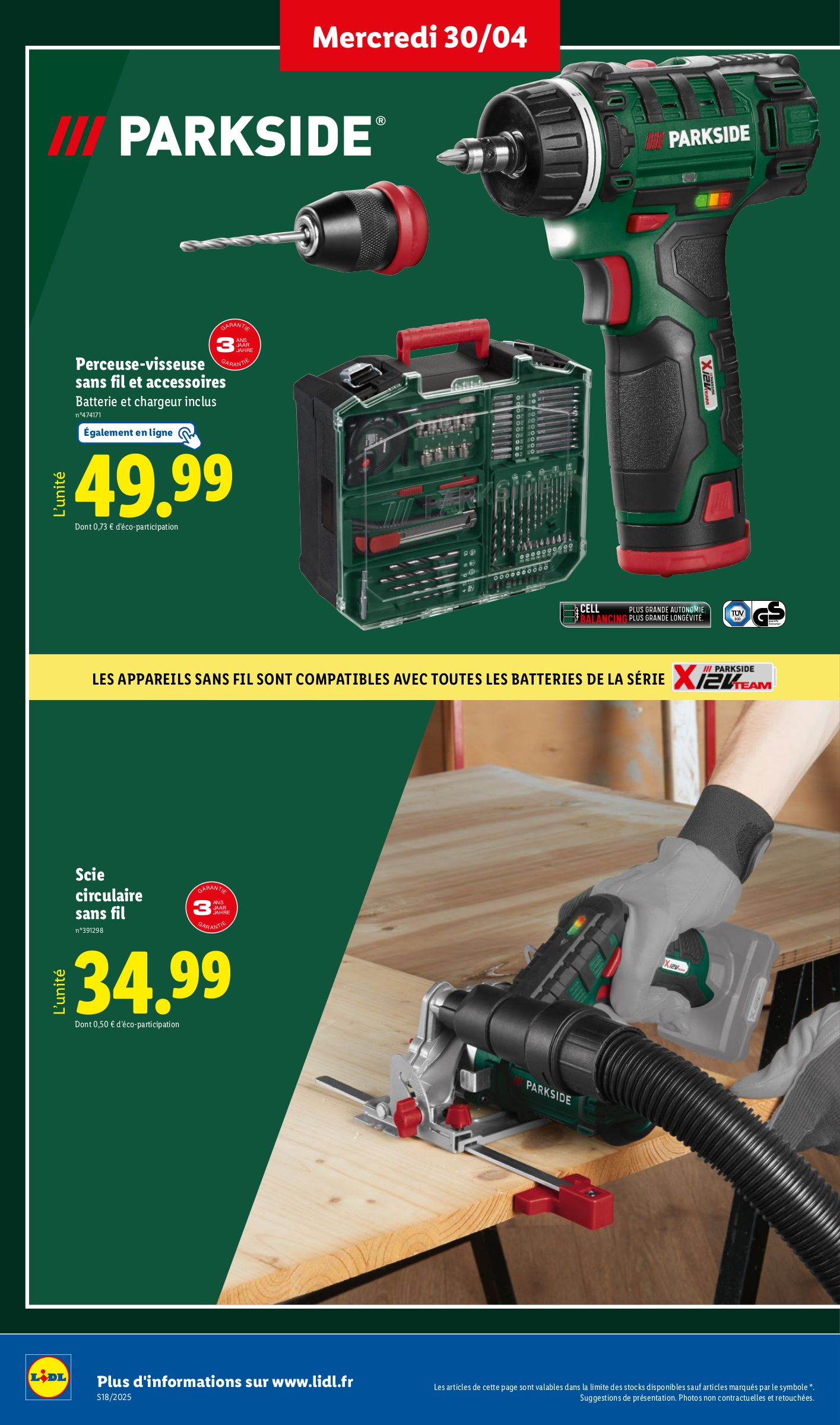 lidl - Catalogue Lidl valable dès 30/04 - 07/05 - page: 32 lidl - Catalogue Lidl valable dès 30/04 - 07/05 - page: 32