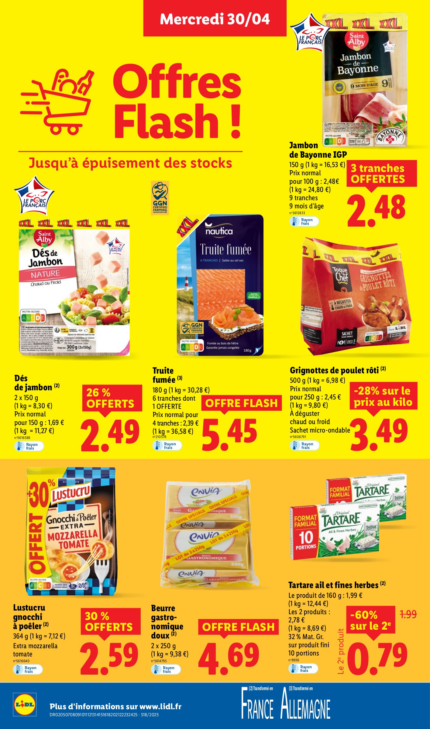 lidl - Catalogue Lidl valable dès 30/04 - 07/05 - page: 18 lidl - Catalogue Lidl valable dès 30/04 - 07/05 - page: 18