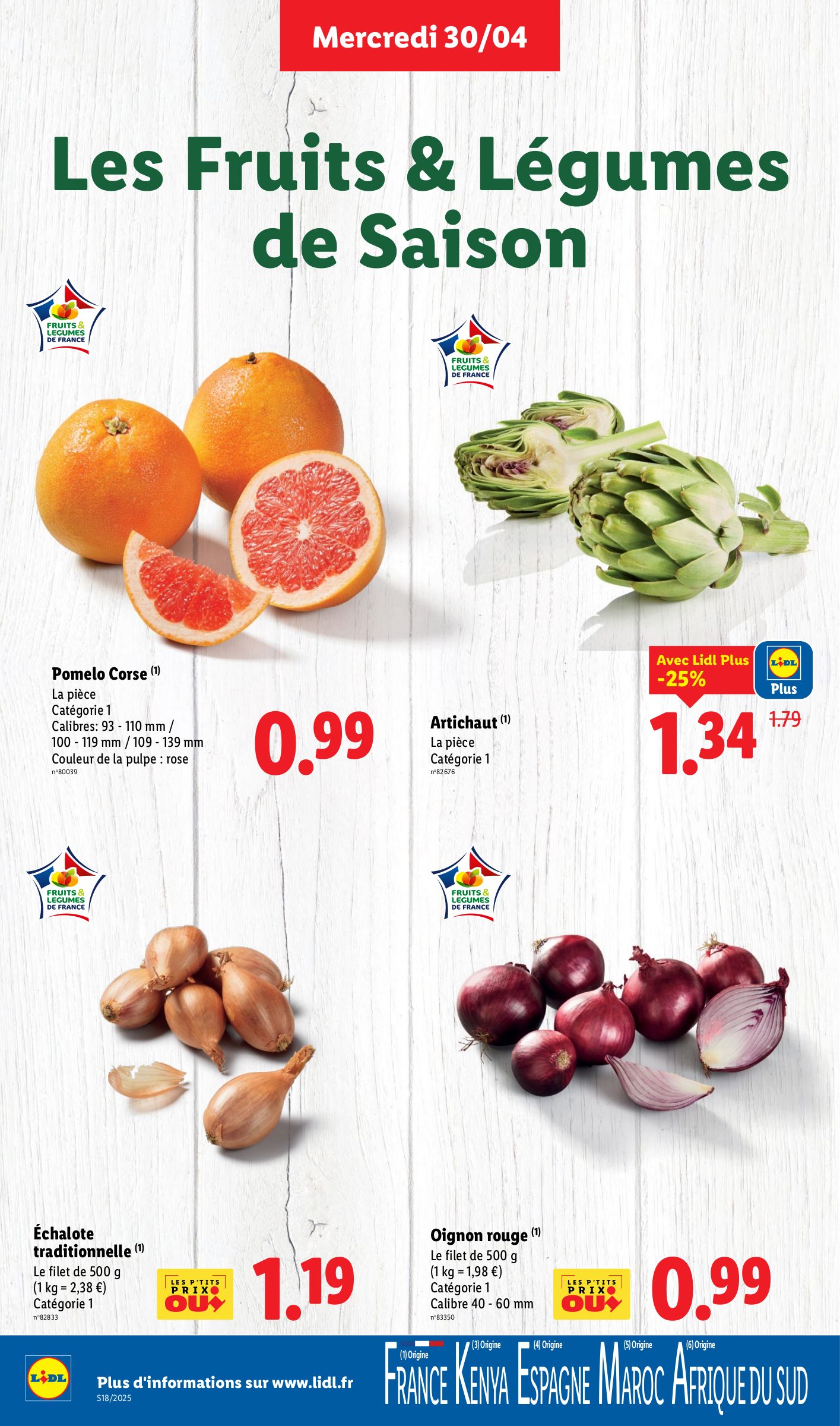 lidl - Catalogue Lidl valable dès 30/04 - 07/05 - page: 4 lidl - Catalogue Lidl valable dès 30/04 - 07/05 - page: 4