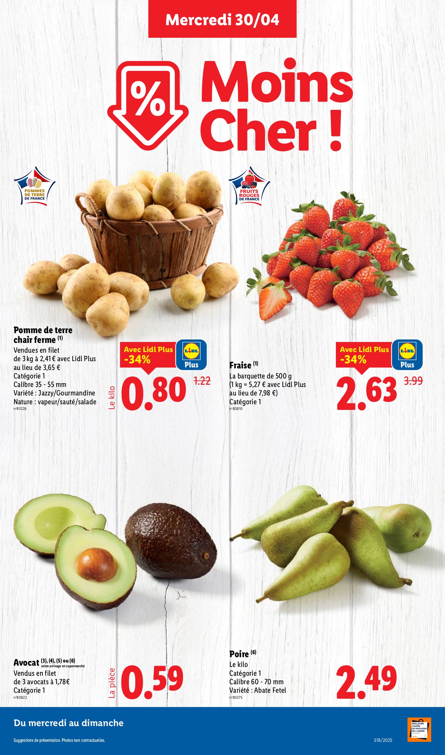 lidl - Catalogue Lidl valable dès 30/04 - 07/05 - page: 5 lidl - Catalogue Lidl valable dès 30/04 - 07/05 - page: 5