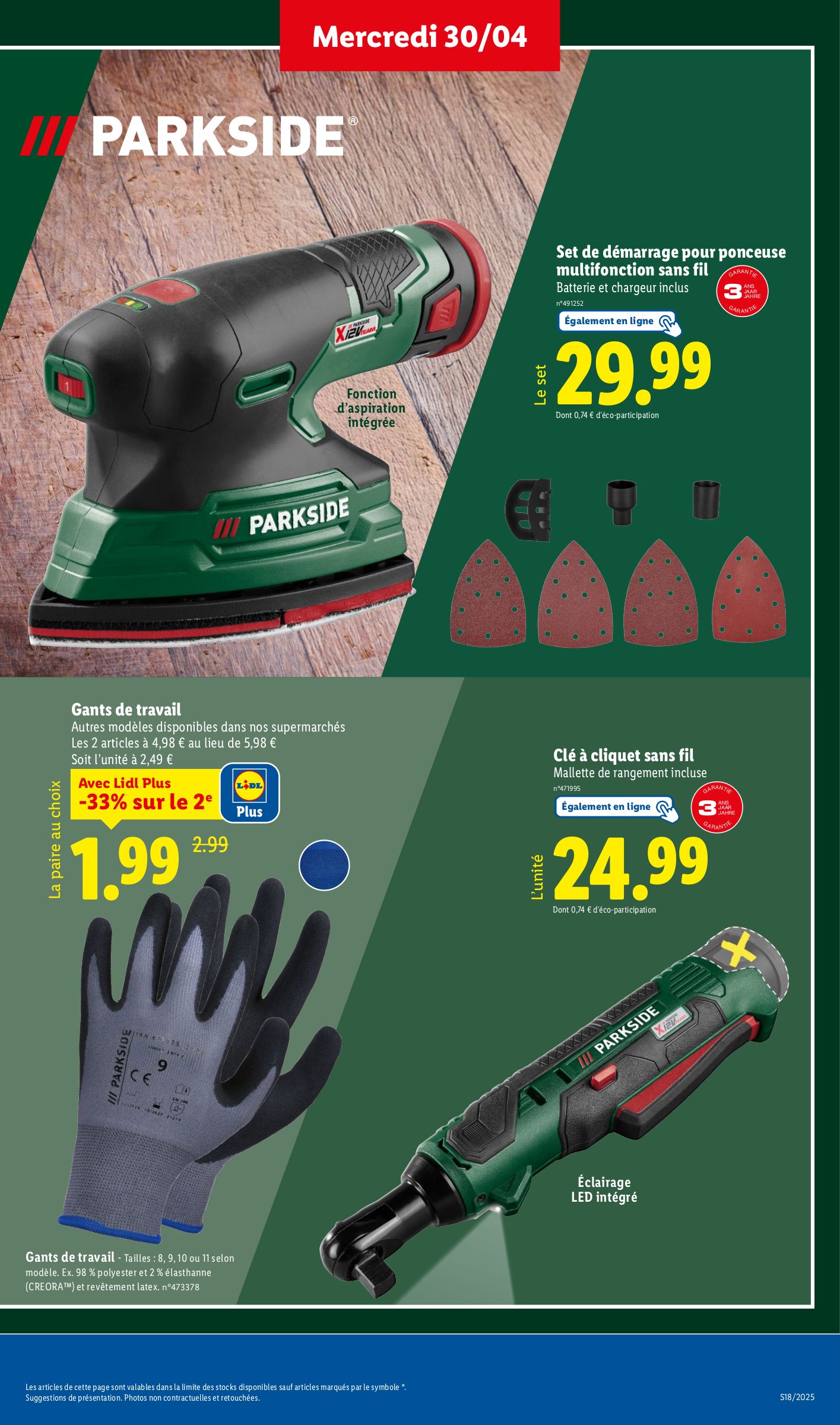 lidl - Catalogue Lidl valable dès 30/04 - 07/05 - page: 37 lidl - Catalogue Lidl valable dès 30/04 - 07/05 - page: 37