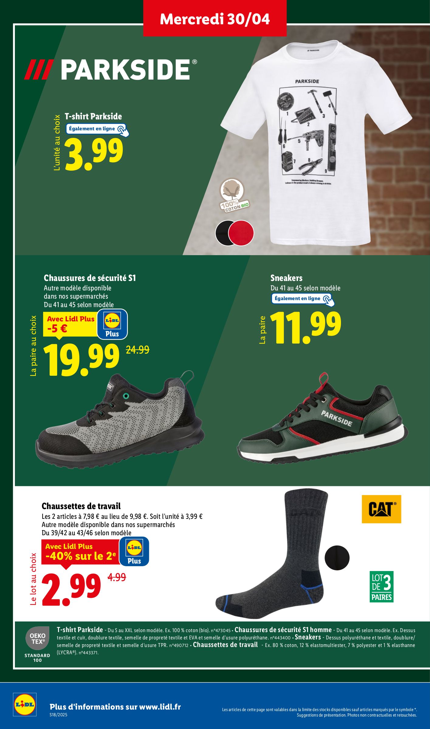 lidl - Catalogue Lidl valable dès 30/04 - 07/05 - page: 38 lidl - Catalogue Lidl valable dès 30/04 - 07/05 - page: 38