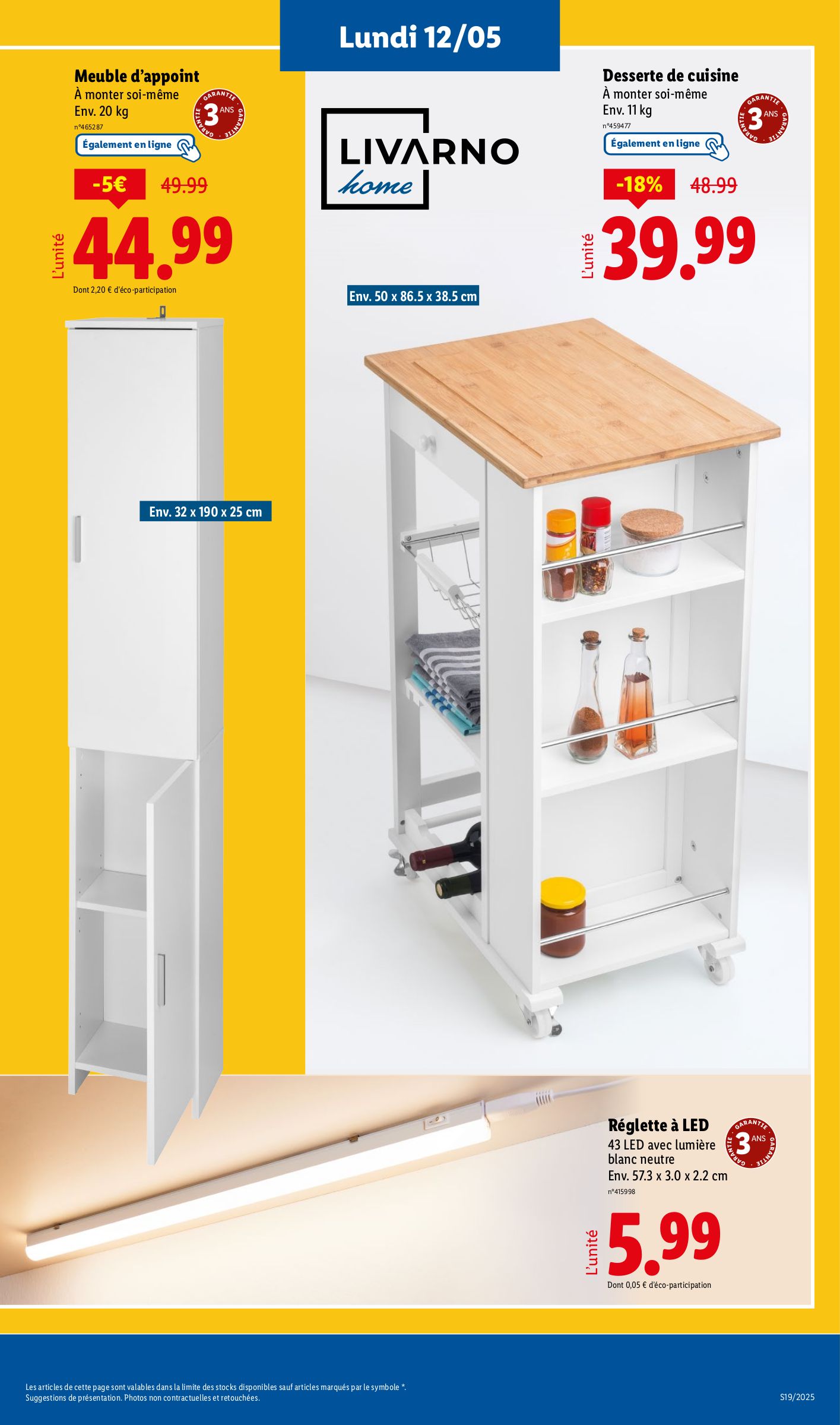 lidl - Catalogue Lidl valable dès 08/05 - 14/05 - page: 63 lidl - Catalogue Lidl valable dès 08/05 - 14/05 - page: 63