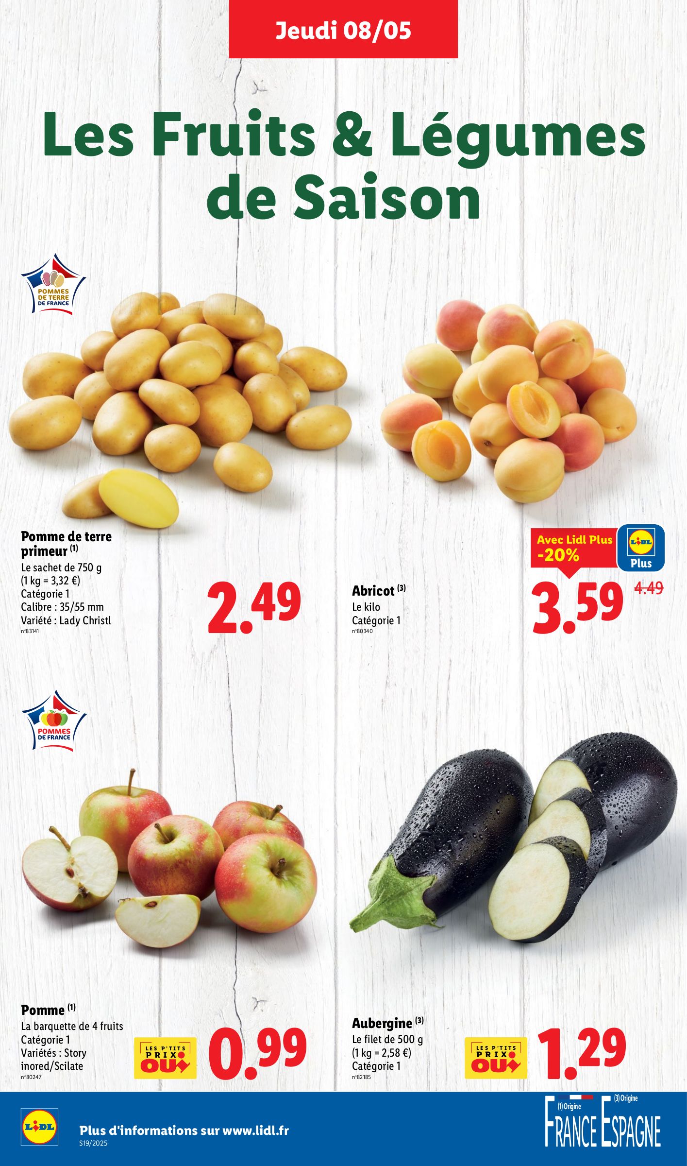 lidl - Catalogue Lidl valable dès 08/05 - 14/05 - page: 4 lidl - Catalogue Lidl valable dès 08/05 - 14/05 - page: 4