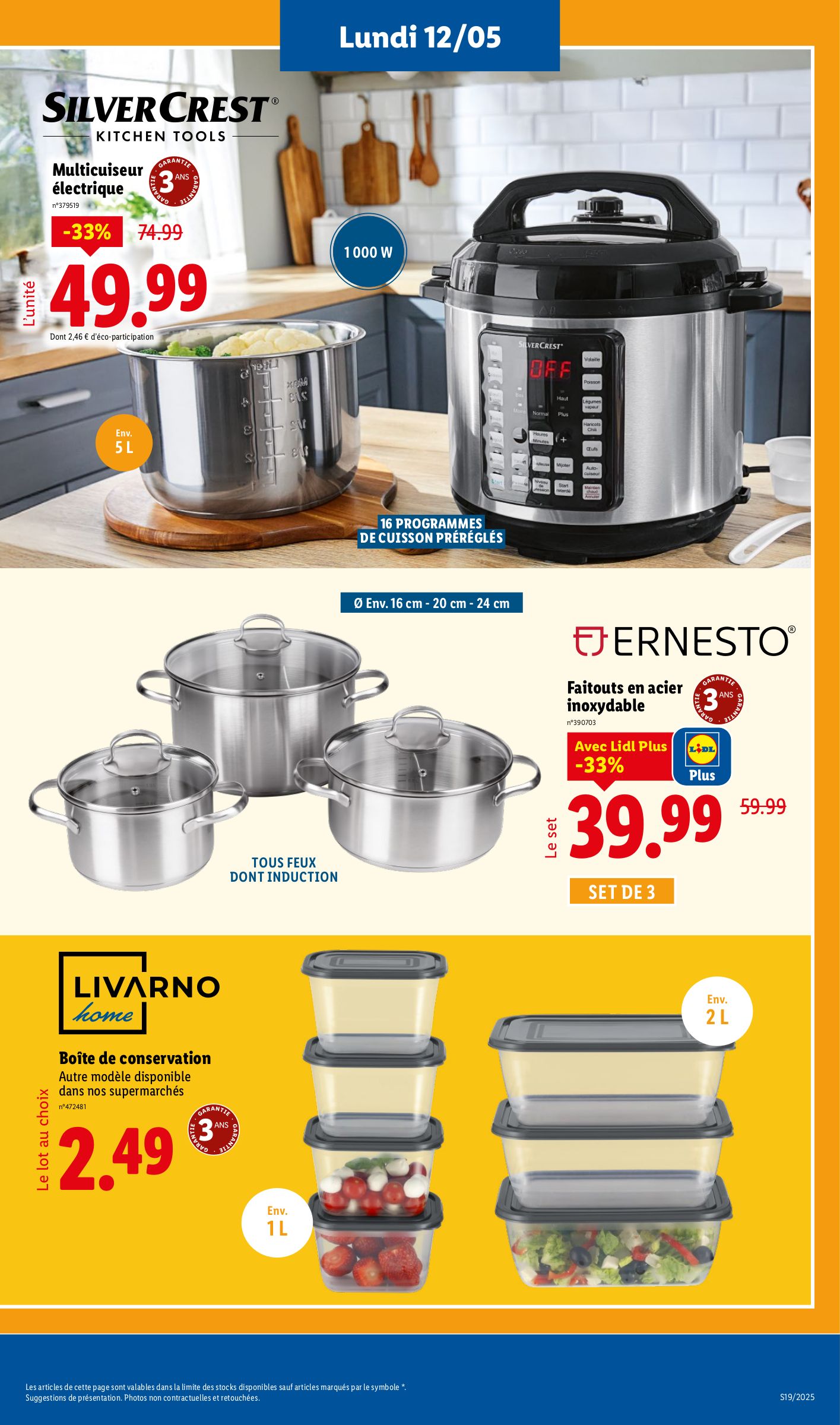 lidl - Catalogue Lidl valable dès 08/05 - 14/05 - page: 59 lidl - Catalogue Lidl valable dès 08/05 - 14/05 - page: 59