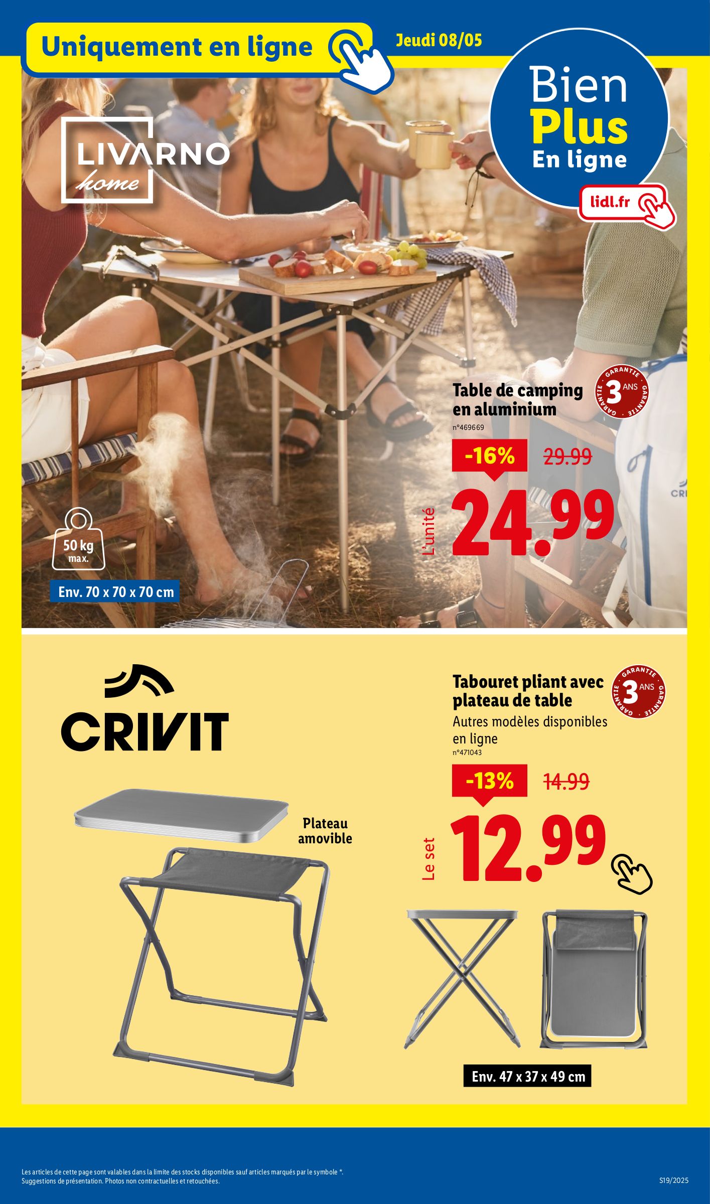 lidl - Catalogue Lidl valable dès 08/05 - 14/05 - page: 47 lidl - Catalogue Lidl valable dès 08/05 - 14/05 - page: 47