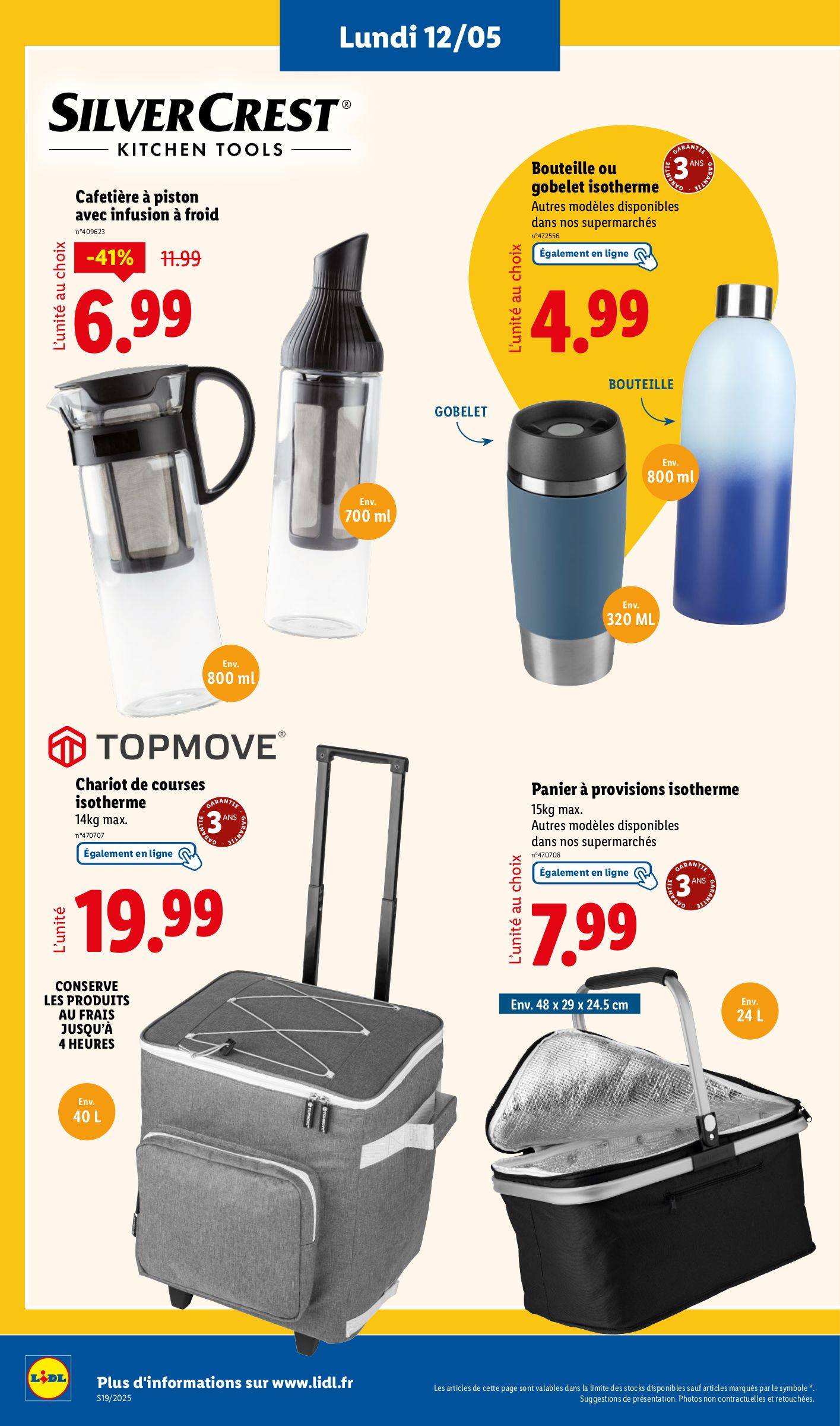 lidl - Catalogue Lidl valable dès 08/05 - 14/05 - page: 62 lidl - Catalogue Lidl valable dès 08/05 - 14/05 - page: 62
