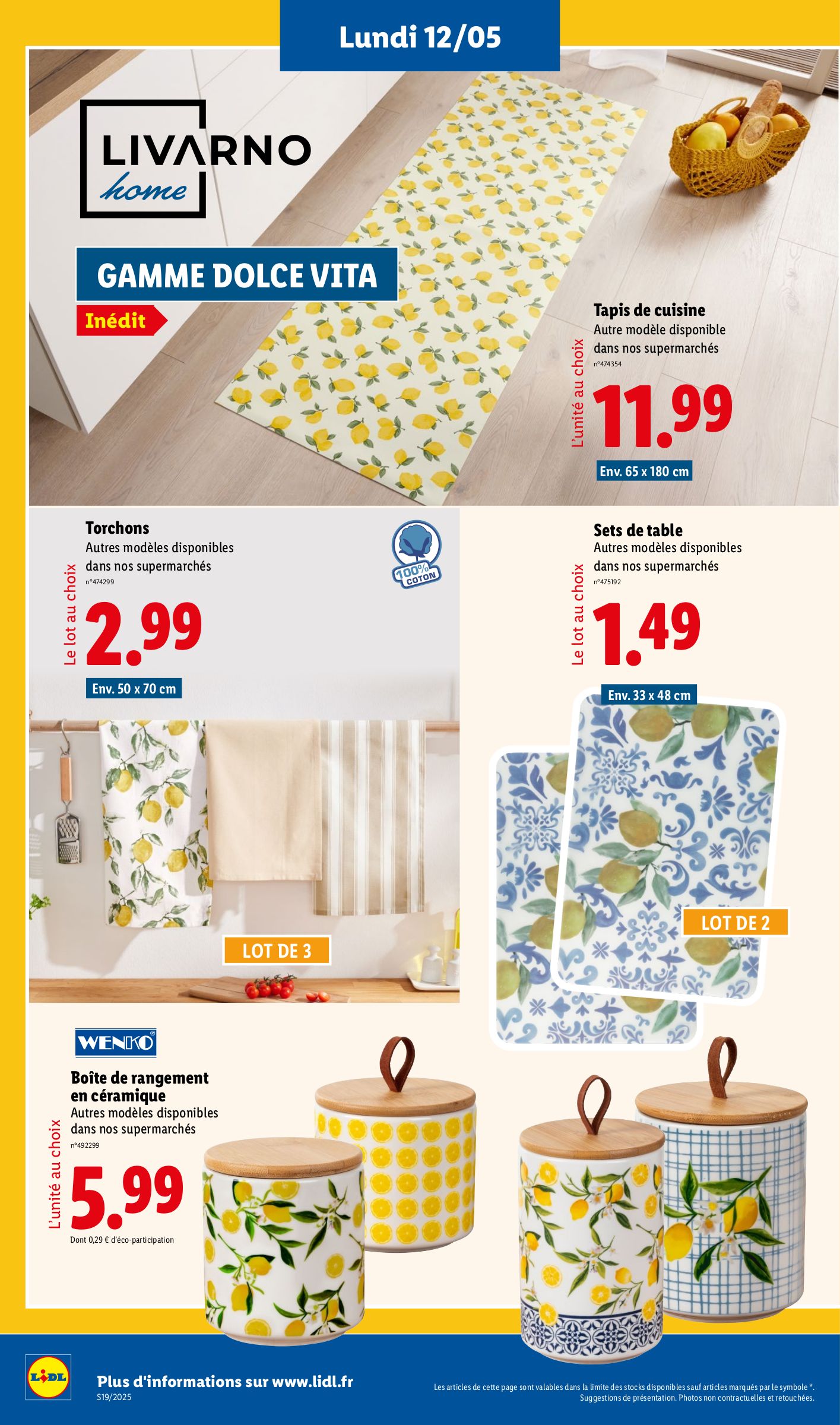 lidl - Catalogue Lidl valable dès 08/05 - 14/05 - page: 60 lidl - Catalogue Lidl valable dès 08/05 - 14/05 - page: 60