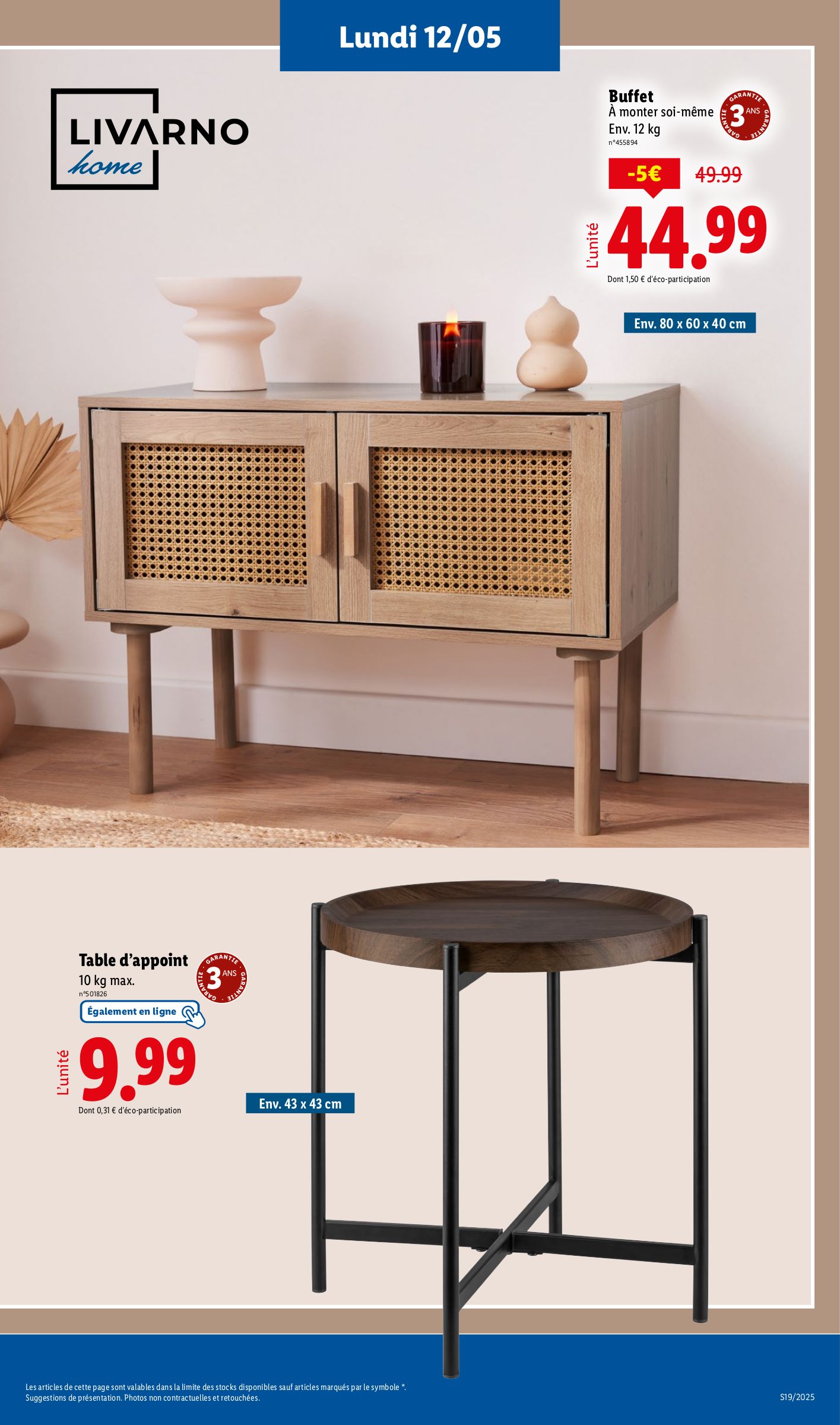 lidl - Catalogue Lidl valable dès 08/05 - 14/05 - page: 65 lidl - Catalogue Lidl valable dès 08/05 - 14/05 - page: 65