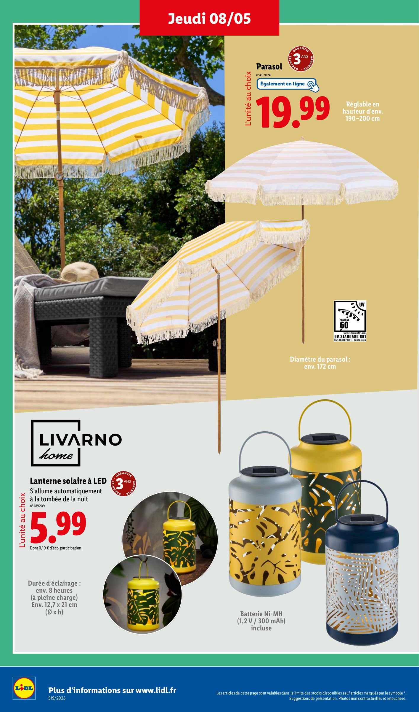 lidl - Catalogue Lidl valable dès 08/05 - 14/05 - page: 36 lidl - Catalogue Lidl valable dès 08/05 - 14/05 - page: 36