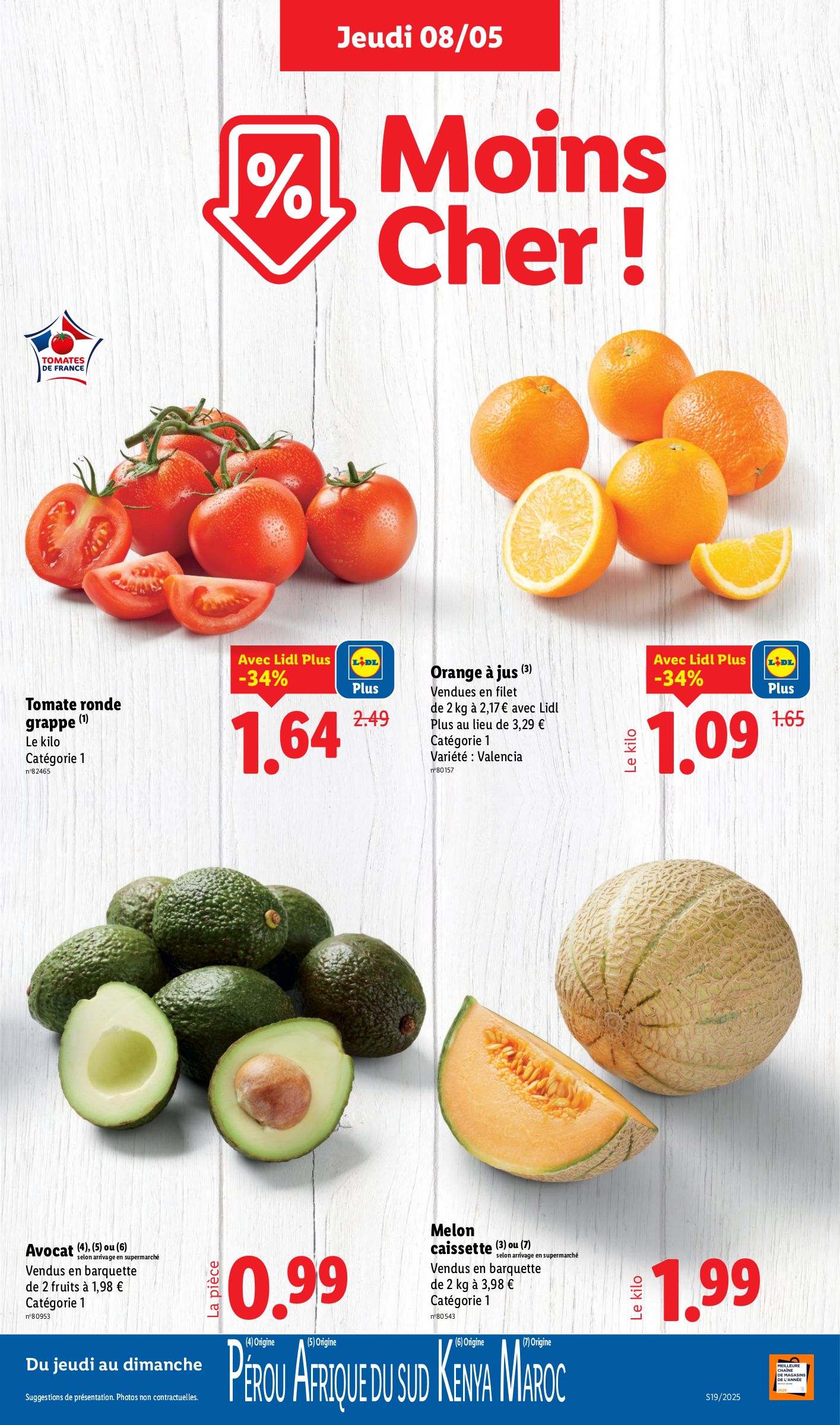 lidl - Catalogue Lidl valable dès 08/05 - 14/05 - page: 5 lidl - Catalogue Lidl valable dès 08/05 - 14/05 - page: 5
