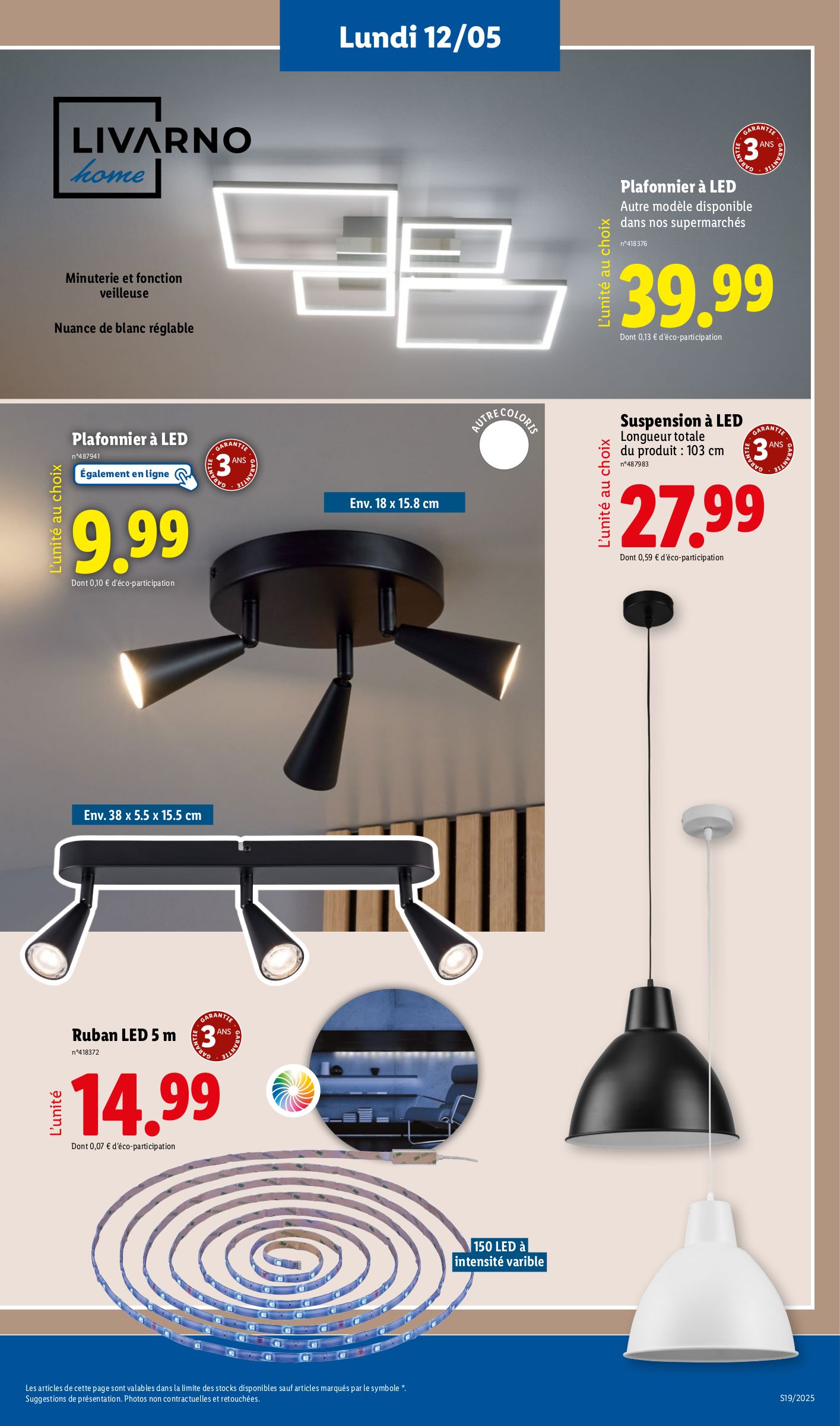 lidl - Catalogue Lidl valable dès 08/05 - 14/05 - page: 67 lidl - Catalogue Lidl valable dès 08/05 - 14/05 - page: 67