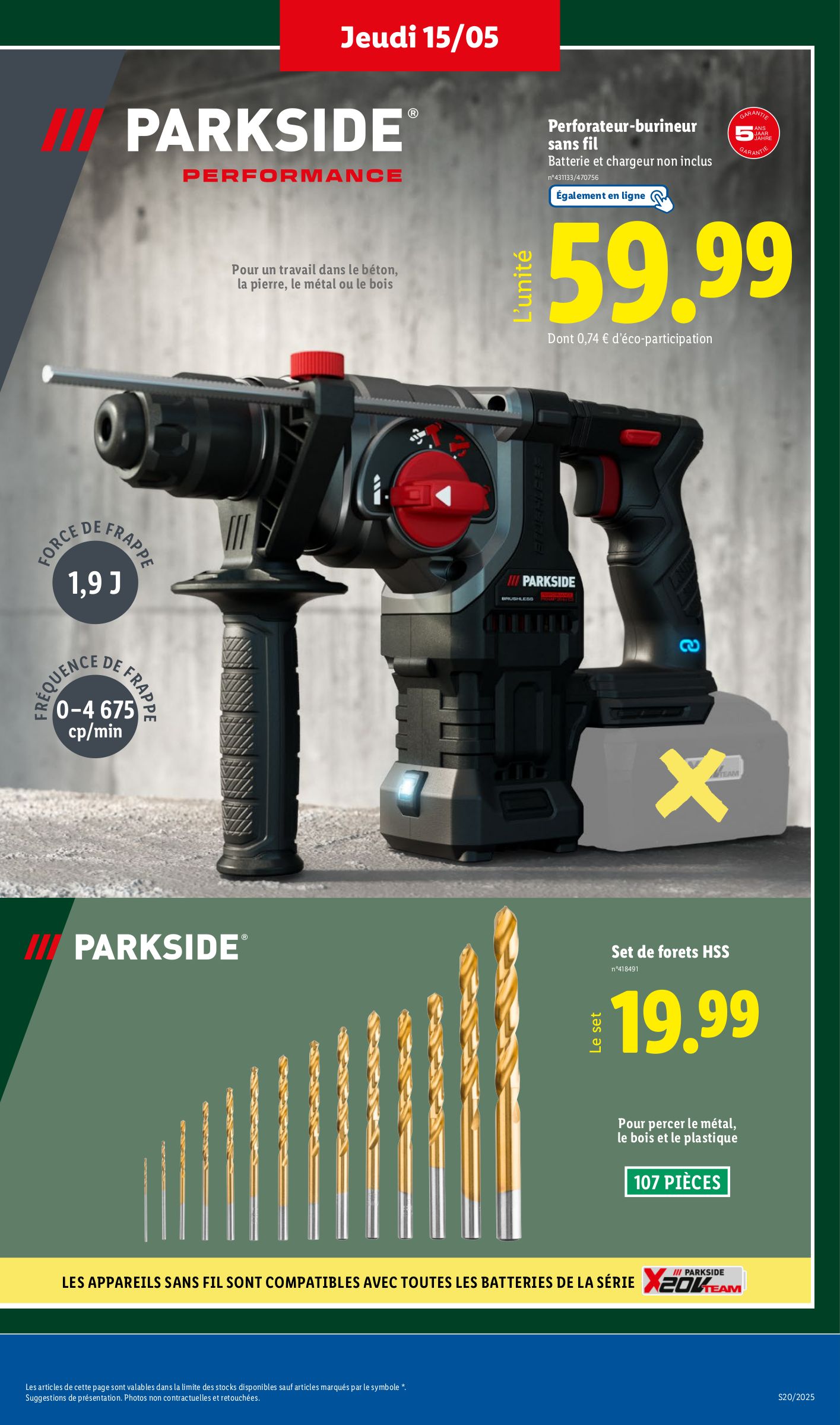 lidl - Catalogue Lidl valable dès 15/05 - 21/05 - page: 33 lidl - Catalogue Lidl valable dès 15/05 - 21/05 - page: 33