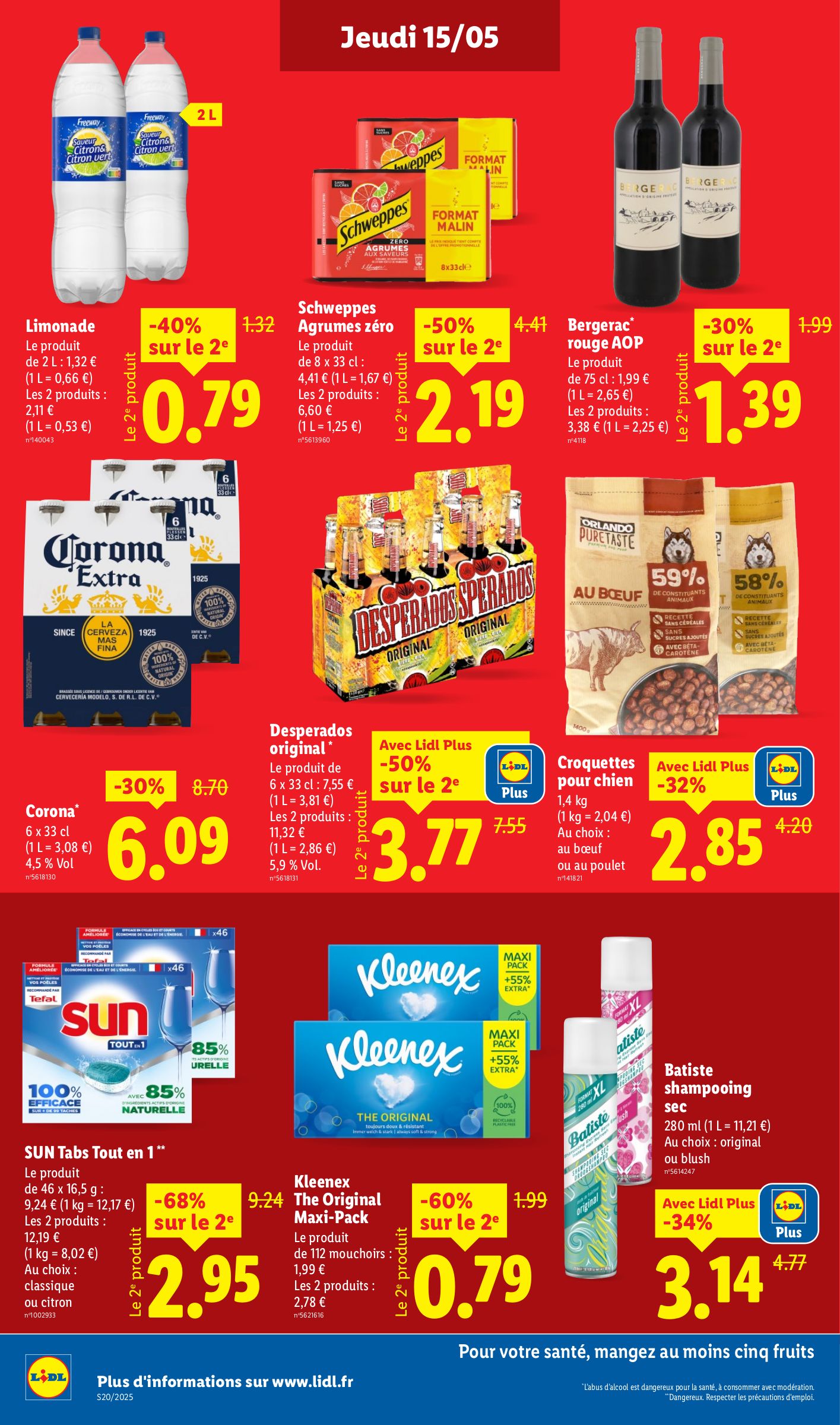 lidl - Catalogue Lidl valable dès 15/05 - 21/05 - page: 14 lidl - Catalogue Lidl valable dès 15/05 - 21/05 - page: 14