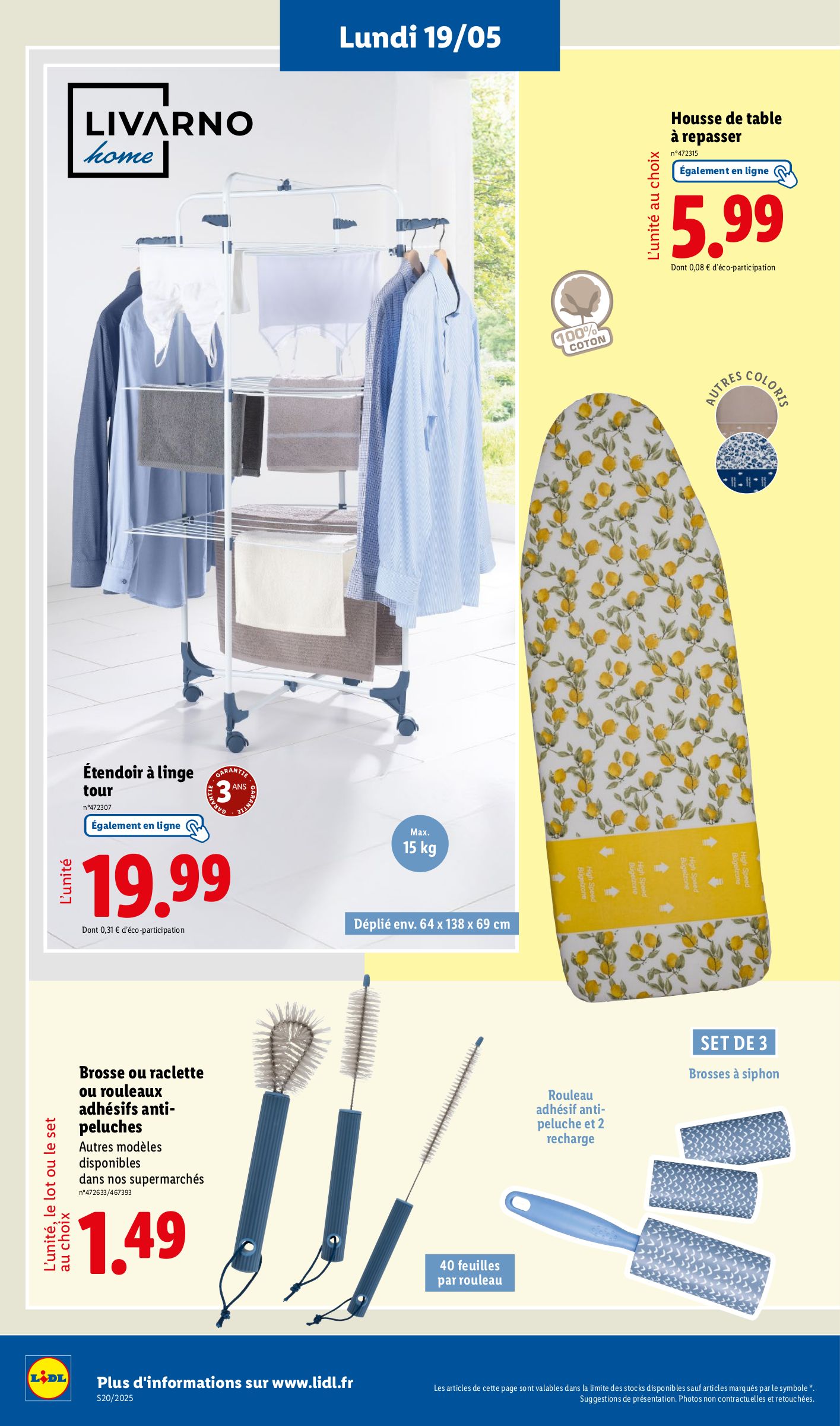 lidl - Catalogue Lidl valable dès 15/05 - 21/05 - page: 62 lidl - Catalogue Lidl valable dès 15/05 - 21/05 - page: 62