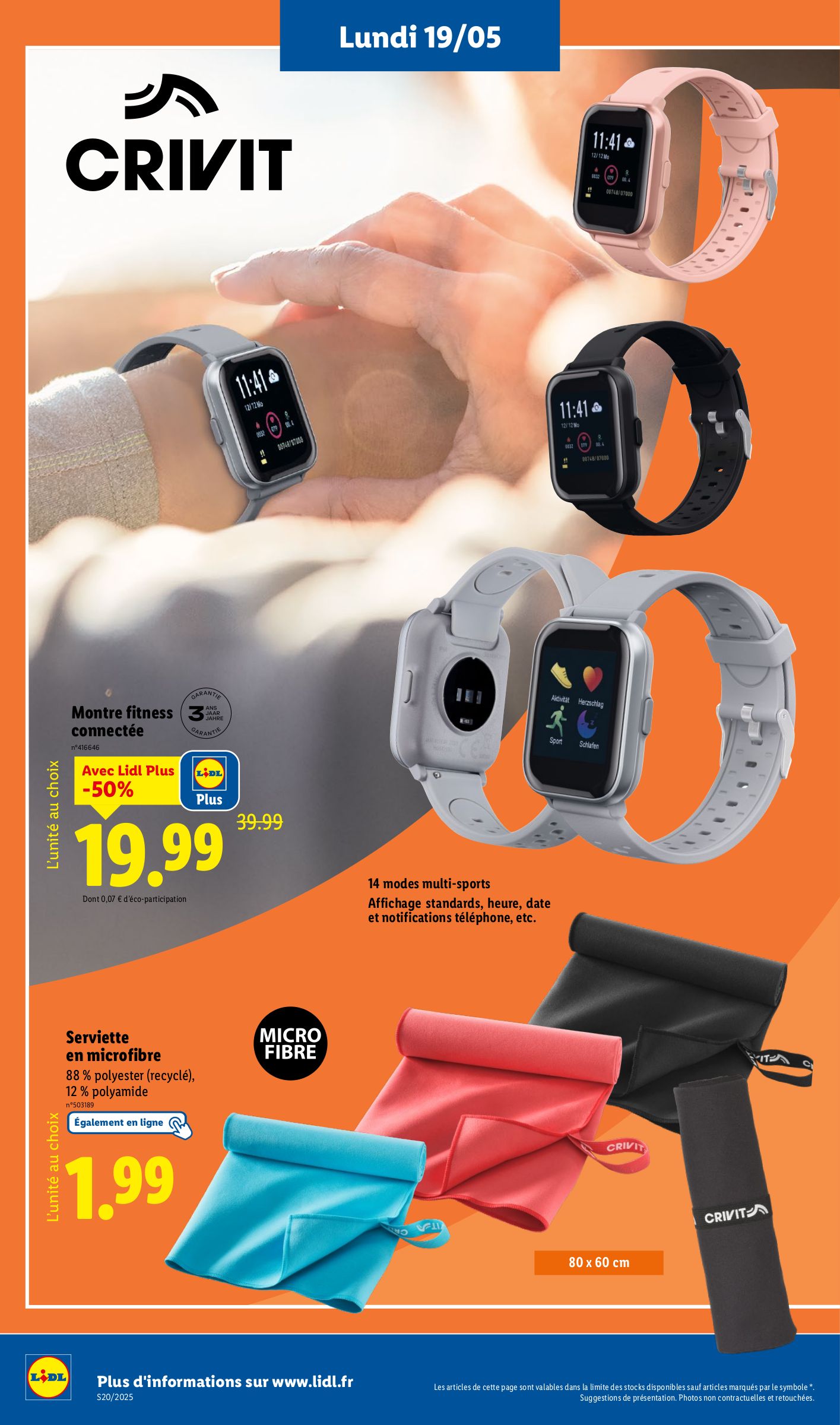 lidl - Catalogue Lidl valable dès 15/05 - 21/05 - page: 58 lidl - Catalogue Lidl valable dès 15/05 - 21/05 - page: 58