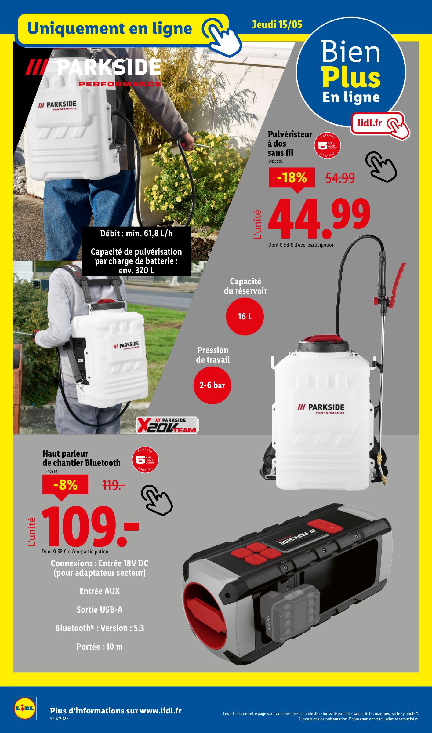lidl - Catalogue Lidl valable dès 15/05 - 21/05 - page: 42 lidl - Catalogue Lidl valable dès 15/05 - 21/05 - page: 42
