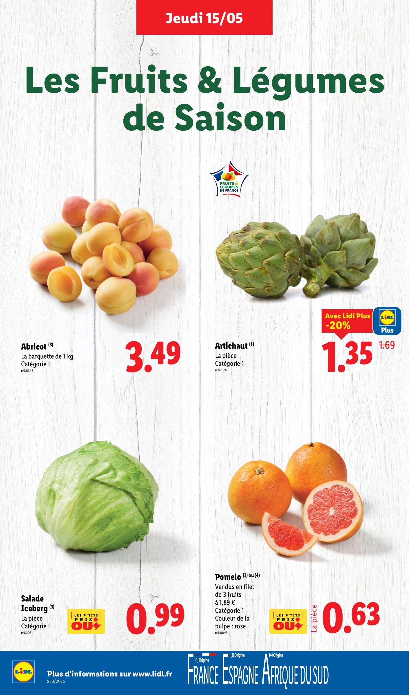 lidl - Catalogue Lidl valable dès 15/05 - 21/05 - page: 4 lidl - Catalogue Lidl valable dès 15/05 - 21/05 - page: 4