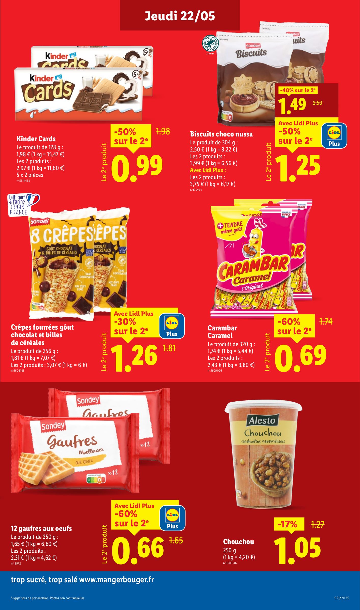 lidl - Catalogue Lidl valable dès 22/05 - 28/05 - page: 13 lidl - Catalogue Lidl valable dès 22/05 - 28/05 - page: 13
