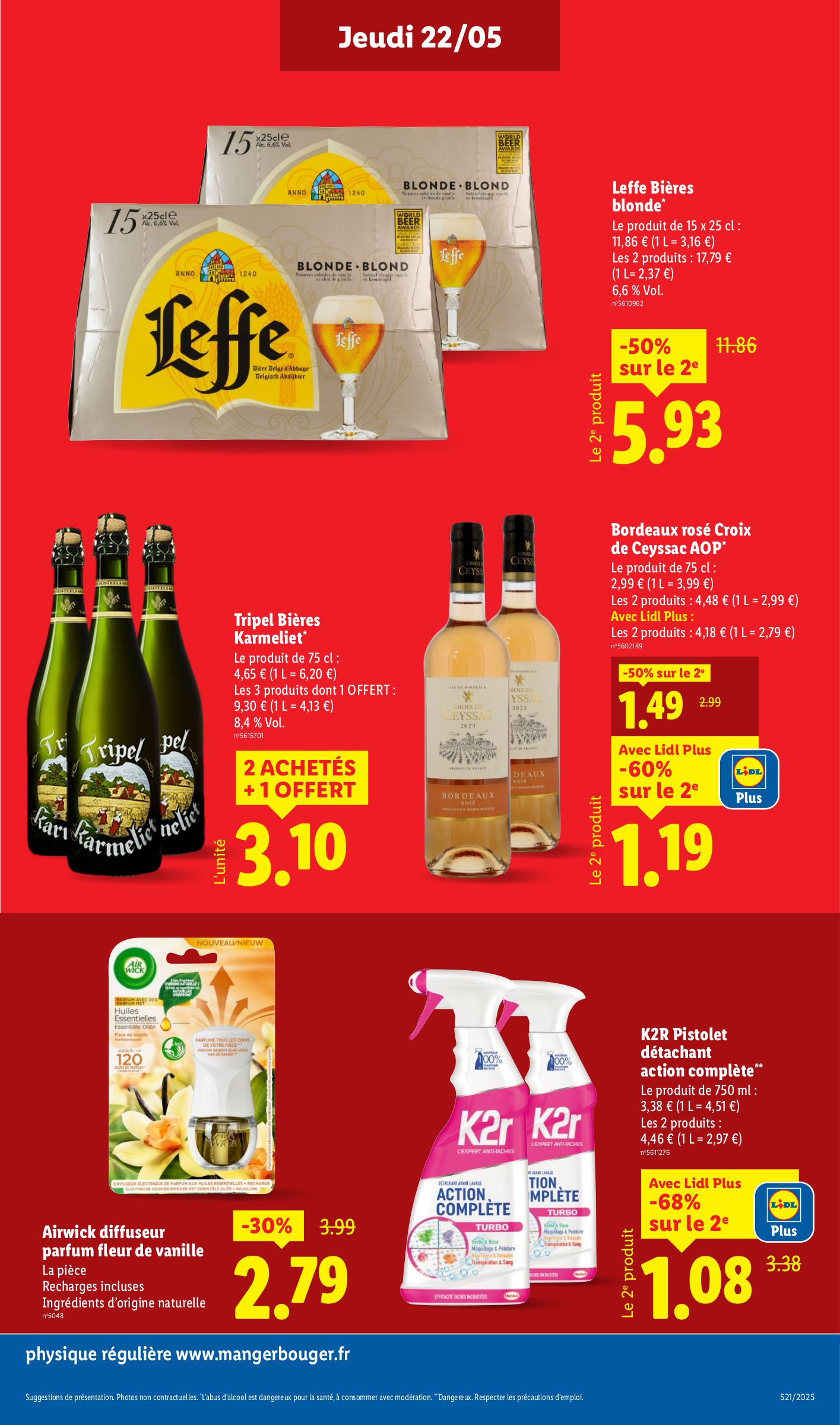 lidl - Catalogue Lidl valable dès 22/05 - 28/05 - page: 15 lidl - Catalogue Lidl valable dès 22/05 - 28/05 - page: 15