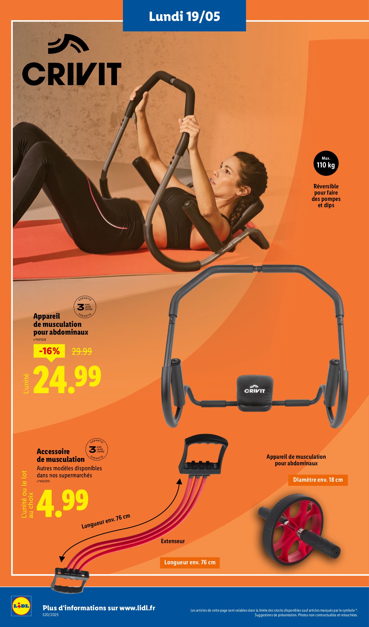 lidl - Catalogue Lidl - Les bonnes affaires de la semaine valable dès 19/05 - 22/05 - page: 6 lidl - Catalogue Lidl - Les bonnes affaires de la semaine valable dès 19/05 - 22/05 - page: 6