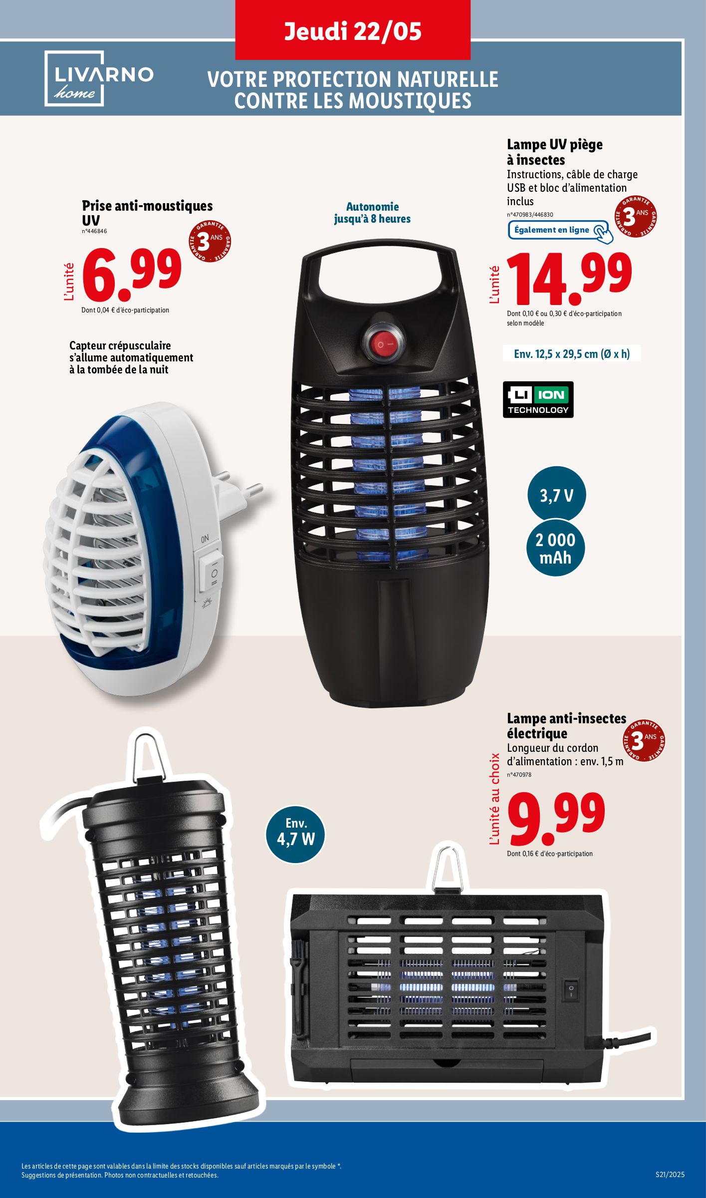 lidl - Catalogue Lidl - Les bonnes affaires de la semaine valable dès 19/05 - 22/05 - page: 39 lidl - Catalogue Lidl - Les bonnes affaires de la semaine valable dès 19/05 - 22/05 - page: 39