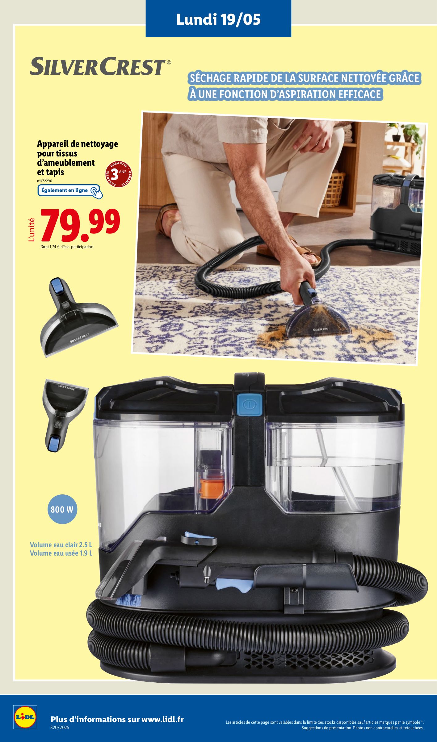 lidl - Catalogue Lidl - Les bonnes affaires de la semaine valable dès 19/05 - 22/05 - page: 18 lidl - Catalogue Lidl - Les bonnes affaires de la semaine valable dès 19/05 - 22/05 - page: 18