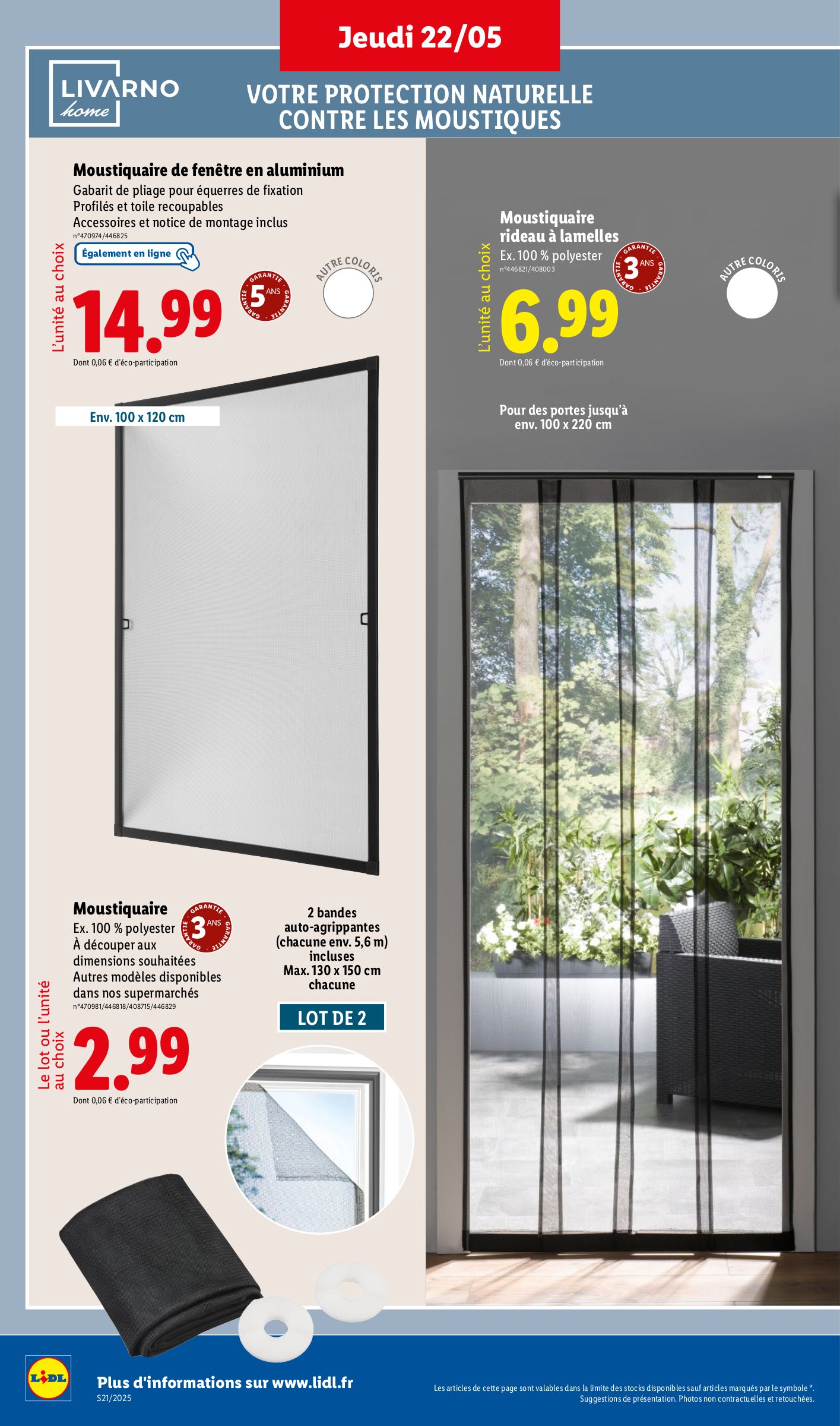 lidl - Catalogue Lidl - Les bonnes affaires de la semaine valable dès 22/05 - 26/05 - page: 2 lidl - Catalogue Lidl - Les bonnes affaires de la semaine valable dès 22/05 - 26/05 - page: 2