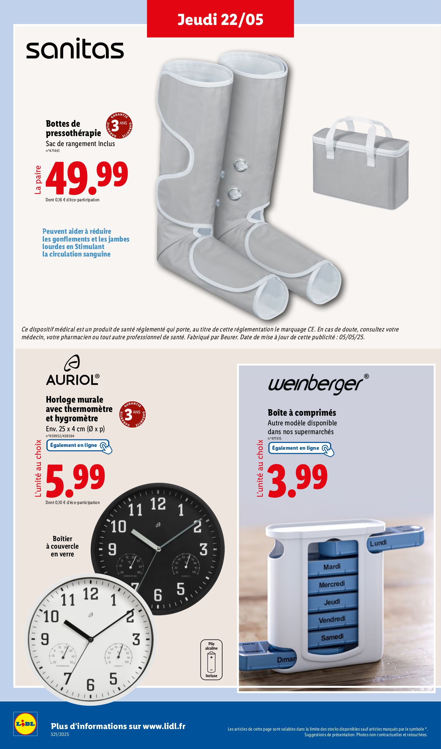 lidl - Catalogue Lidl - Les bonnes affaires de la semaine valable dès 22/05 - 26/05 - page: 12 lidl - Catalogue Lidl - Les bonnes affaires de la semaine valable dès 22/05 - 26/05 - page: 12