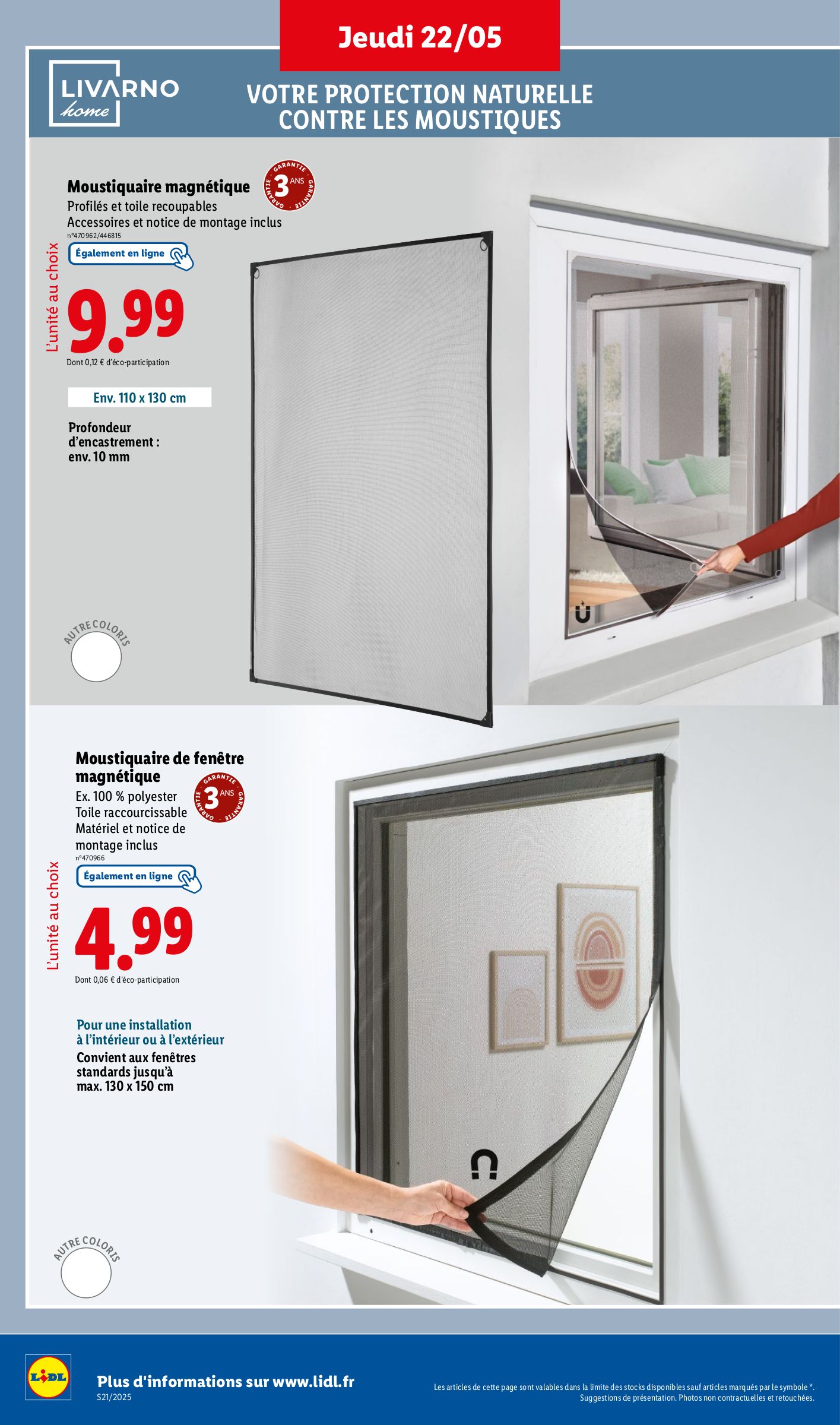 lidl - Catalogue Lidl - Les bonnes affaires de la semaine valable dès 22/05 - 26/05 - page: 4 lidl - Catalogue Lidl - Les bonnes affaires de la semaine valable dès 22/05 - 26/05 - page: 4