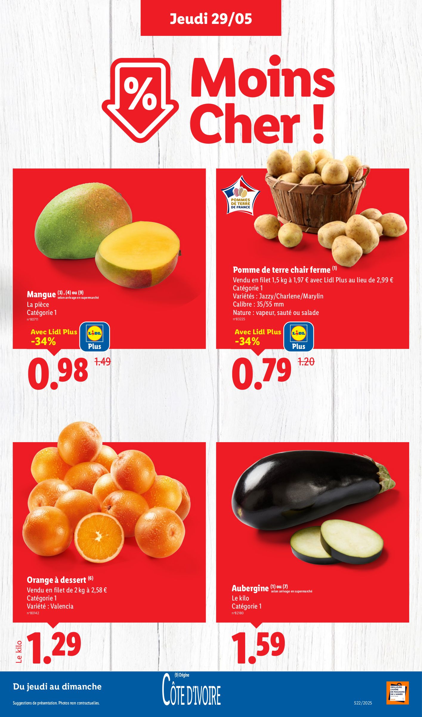 lidl - Catalogue Lidl valable dès 29/05 - 04/06 - page: 5 lidl - Catalogue Lidl valable dès 29/05 - 04/06 - page: 5