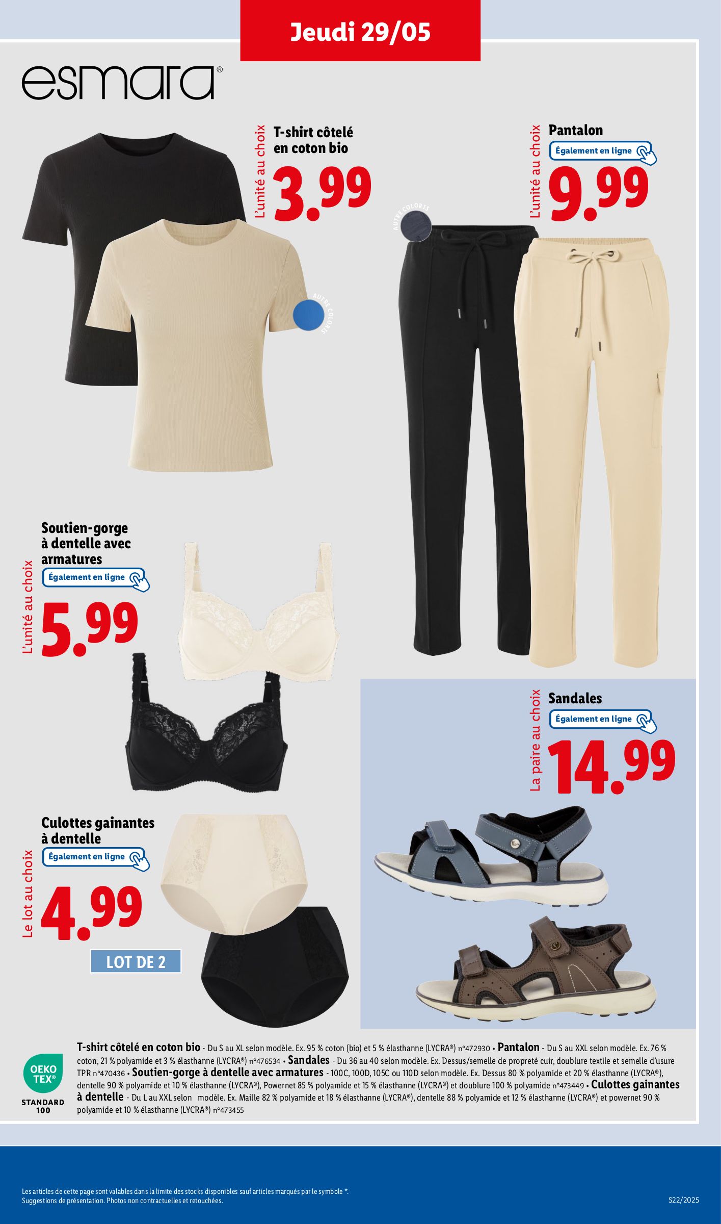 lidl - Catalogue Lidl valable dès 29/05 - 04/06 - page: 47 lidl - Catalogue Lidl valable dès 29/05 - 04/06 - page: 47