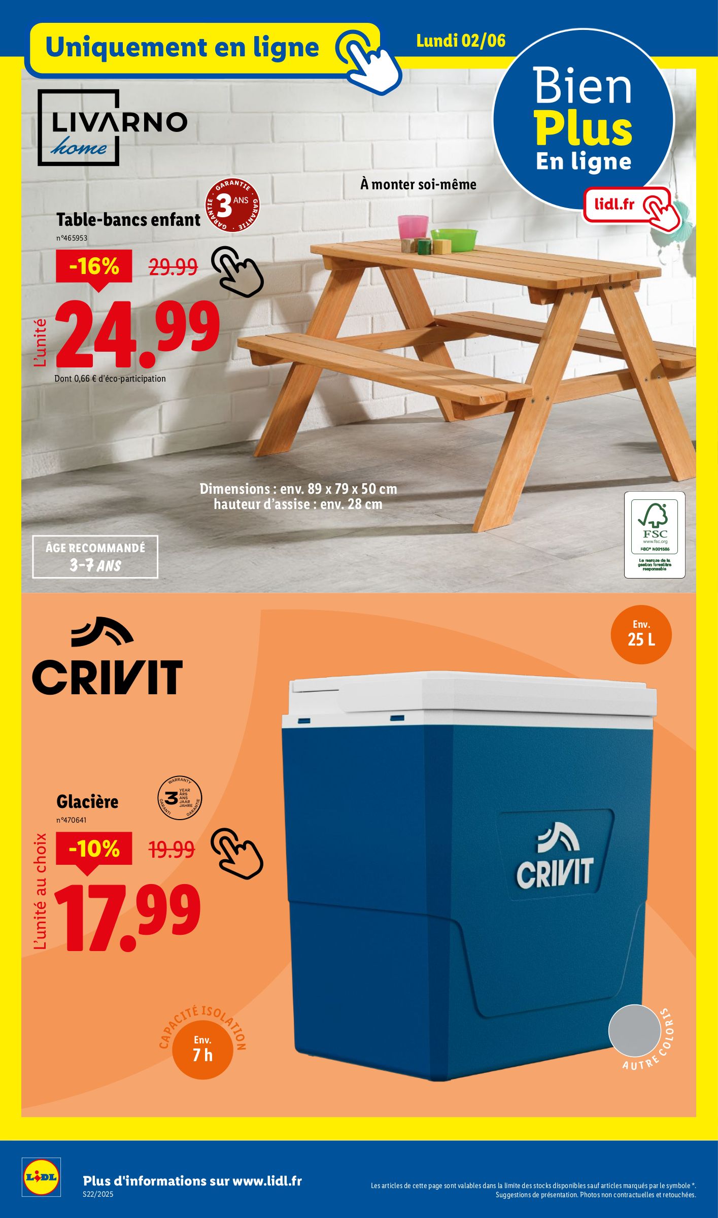 lidl - Catalogue Lidl valable dès 29/05 - 04/06 - page: 82 lidl - Catalogue Lidl valable dès 29/05 - 04/06 - page: 82