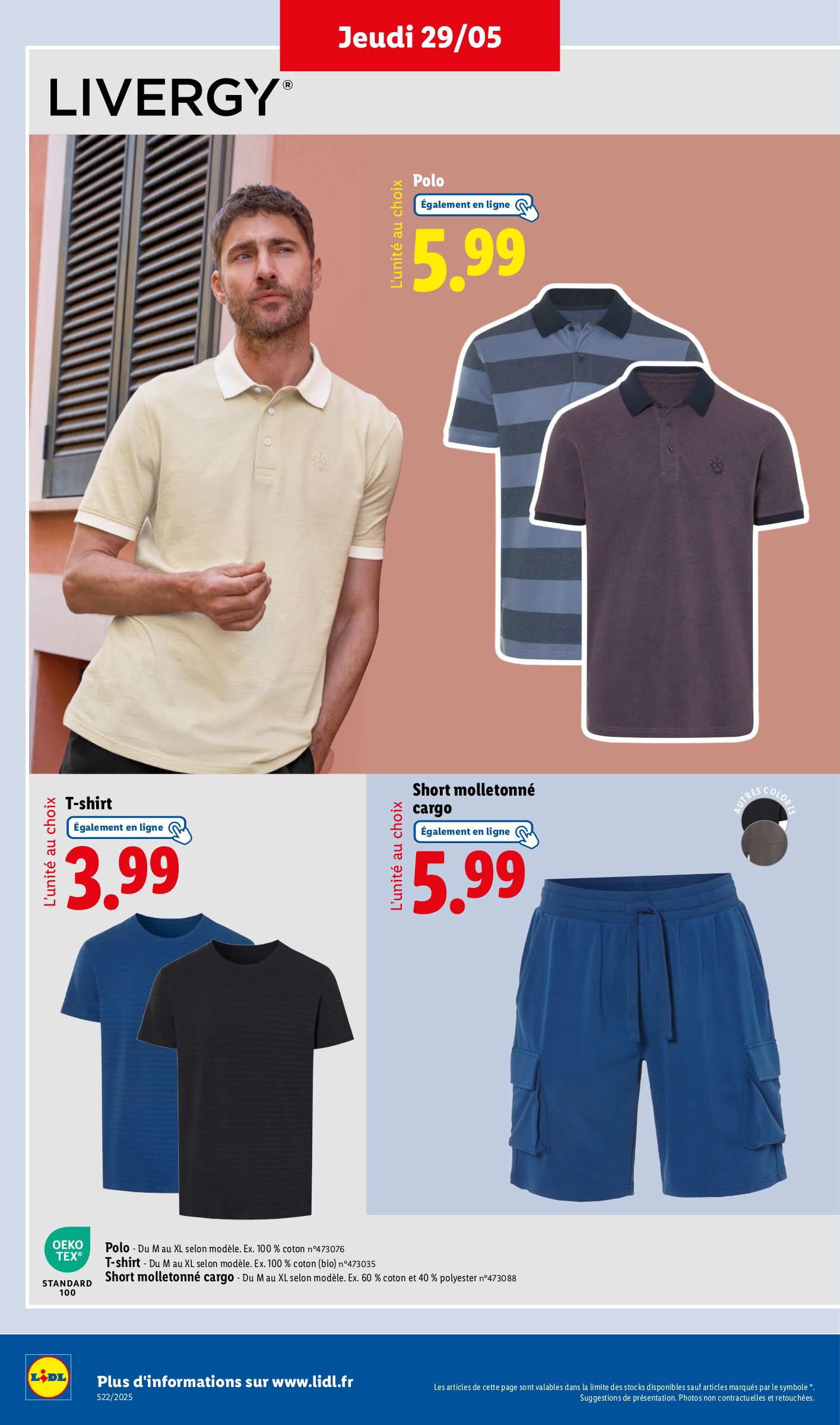 lidl - Catalogue Lidl valable dès 29/05 - 04/06 - page: 44 lidl - Catalogue Lidl valable dès 29/05 - 04/06 - page: 44