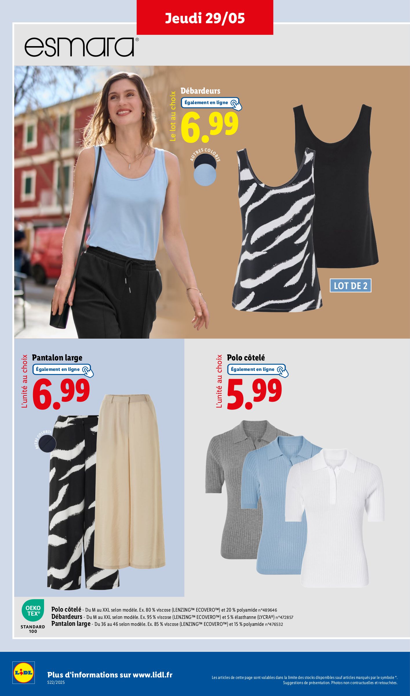 lidl - Catalogue Lidl valable dès 29/05 - 04/06 - page: 46 lidl - Catalogue Lidl valable dès 29/05 - 04/06 - page: 46