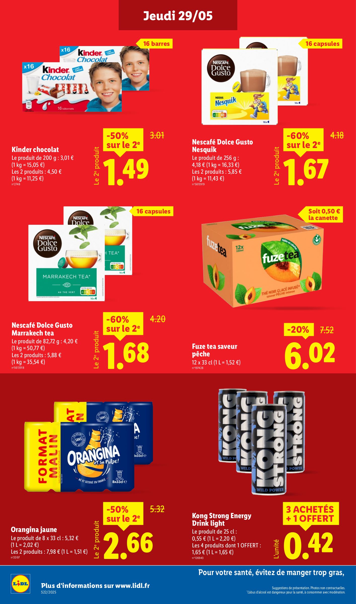 lidl - Catalogue Lidl valable dès 29/05 - 04/06 - page: 14 lidl - Catalogue Lidl valable dès 29/05 - 04/06 - page: 14