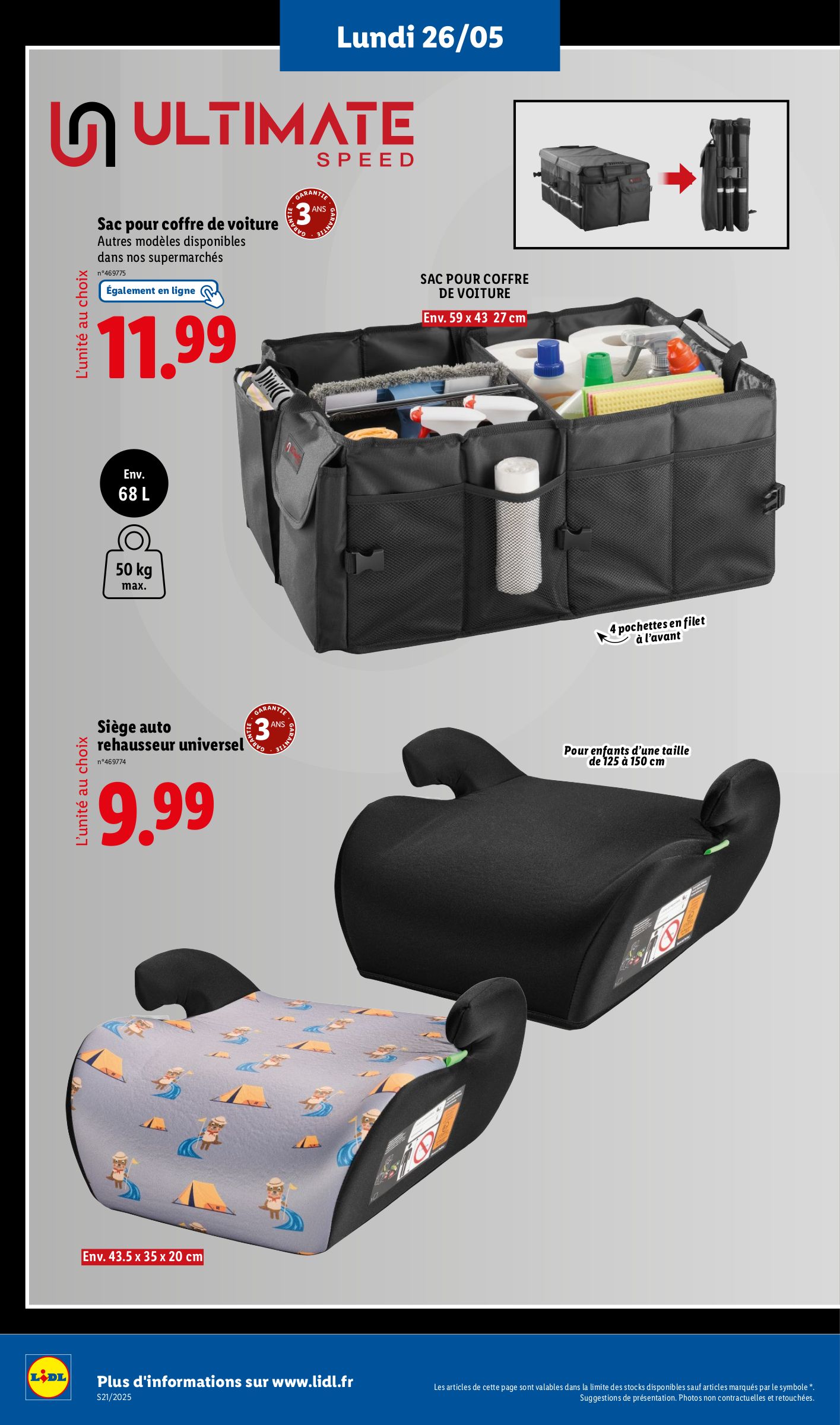 lidl - Catalogue Lidl - Les bonnes affaires de la semaine valable dès 26/05 - 29/05 - page: 6 lidl - Catalogue Lidl - Les bonnes affaires de la semaine valable dès 26/05 - 29/05 - page: 6