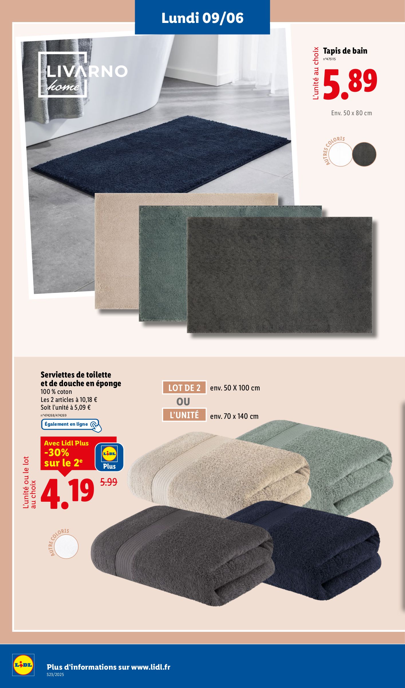 lidl - Catalogue Lidl - Les promos de la semaine valable dès 05/06 - 11/06 - page: 50 lidl - Catalogue Lidl - Les promos de la semaine valable dès 05/06 - 11/06 - page: 50
