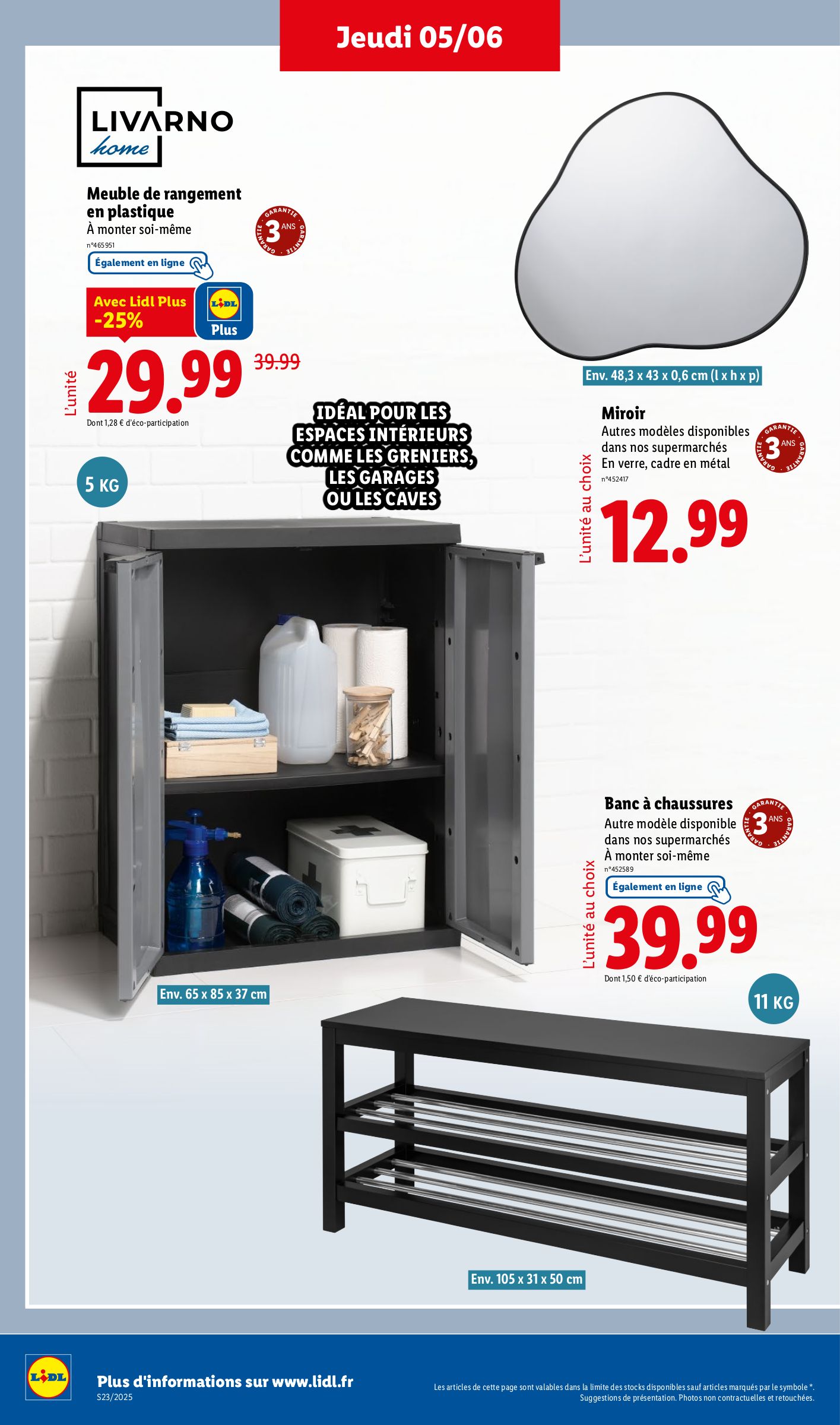 lidl - Catalogue Lidl - Les bonnes affaires de la semaine valable du 05/06 au 09/06 - page: 6 lidl - Catalogue Lidl - Les bonnes affaires de la semaine valable du 05/06 au 09/06 - page: 6