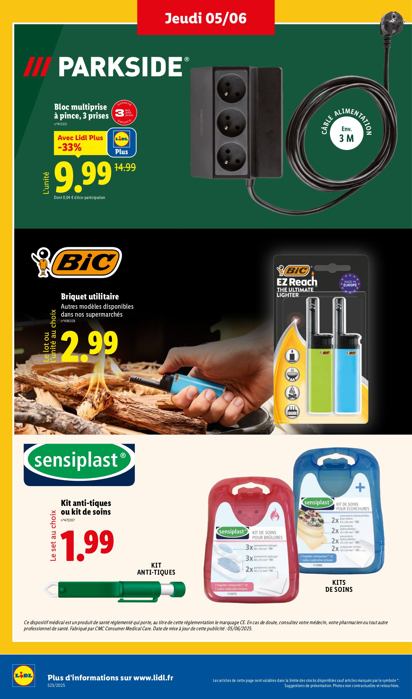 lidl - Catalogue Lidl - Les bonnes affaires de la semaine valable du 05/06 au 09/06 - page: 4 lidl - Catalogue Lidl - Les bonnes affaires de la semaine valable du 05/06 au 09/06 - page: 4